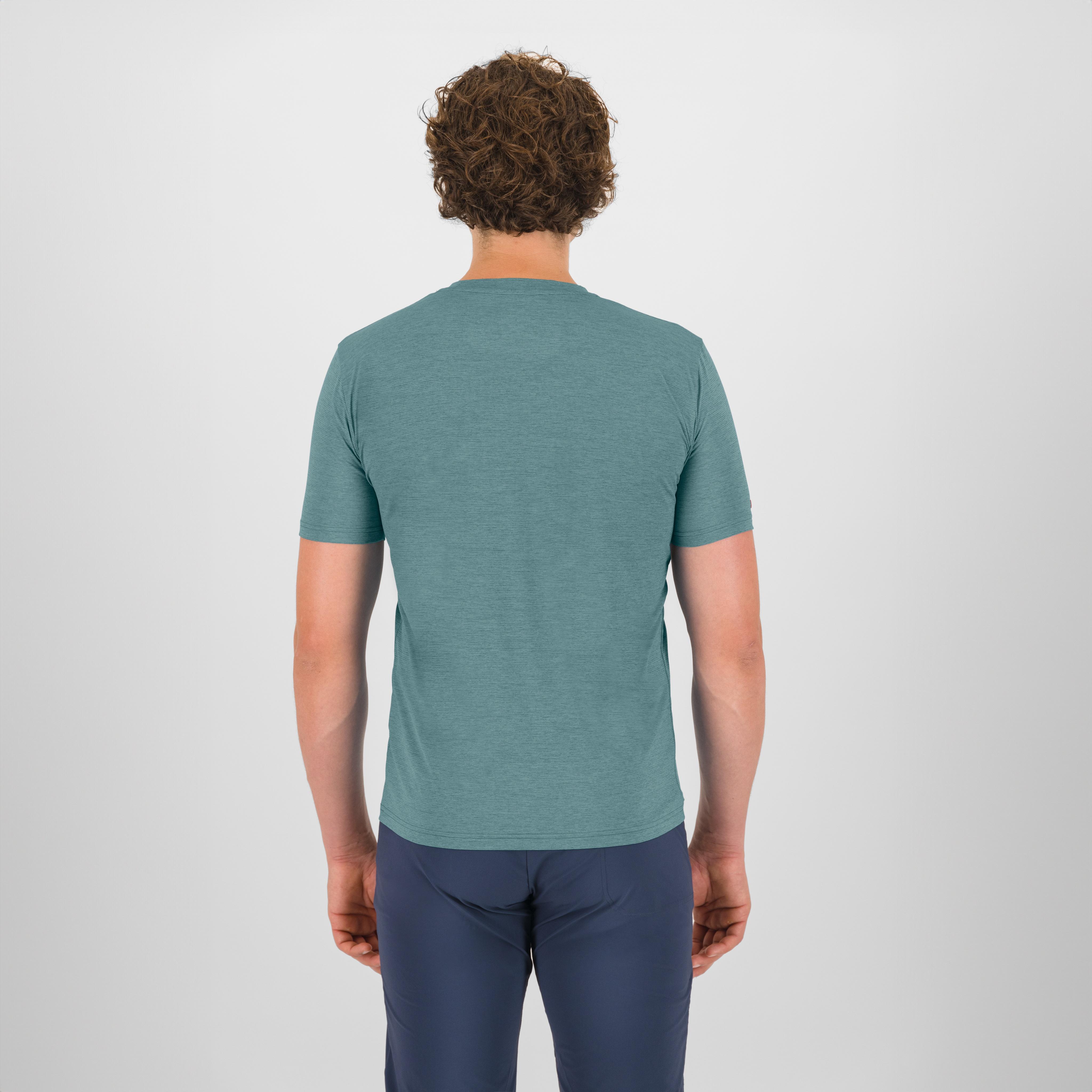 Piz de mez t-shirt - mineral blue - karpos