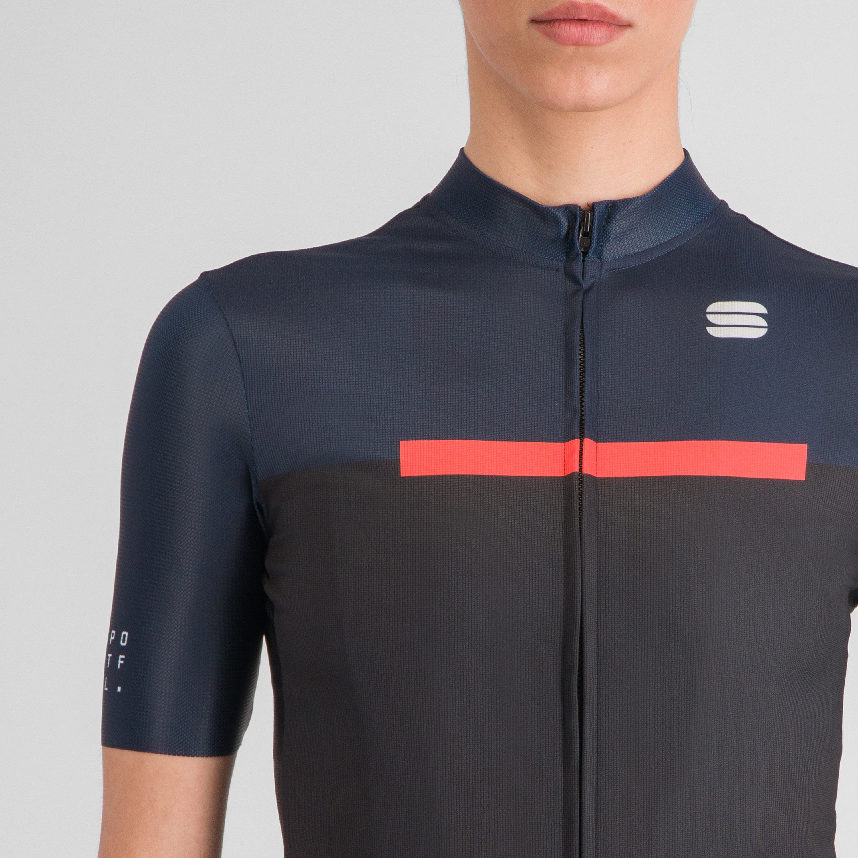 Pista w jersey - black galaxy blue - sportful