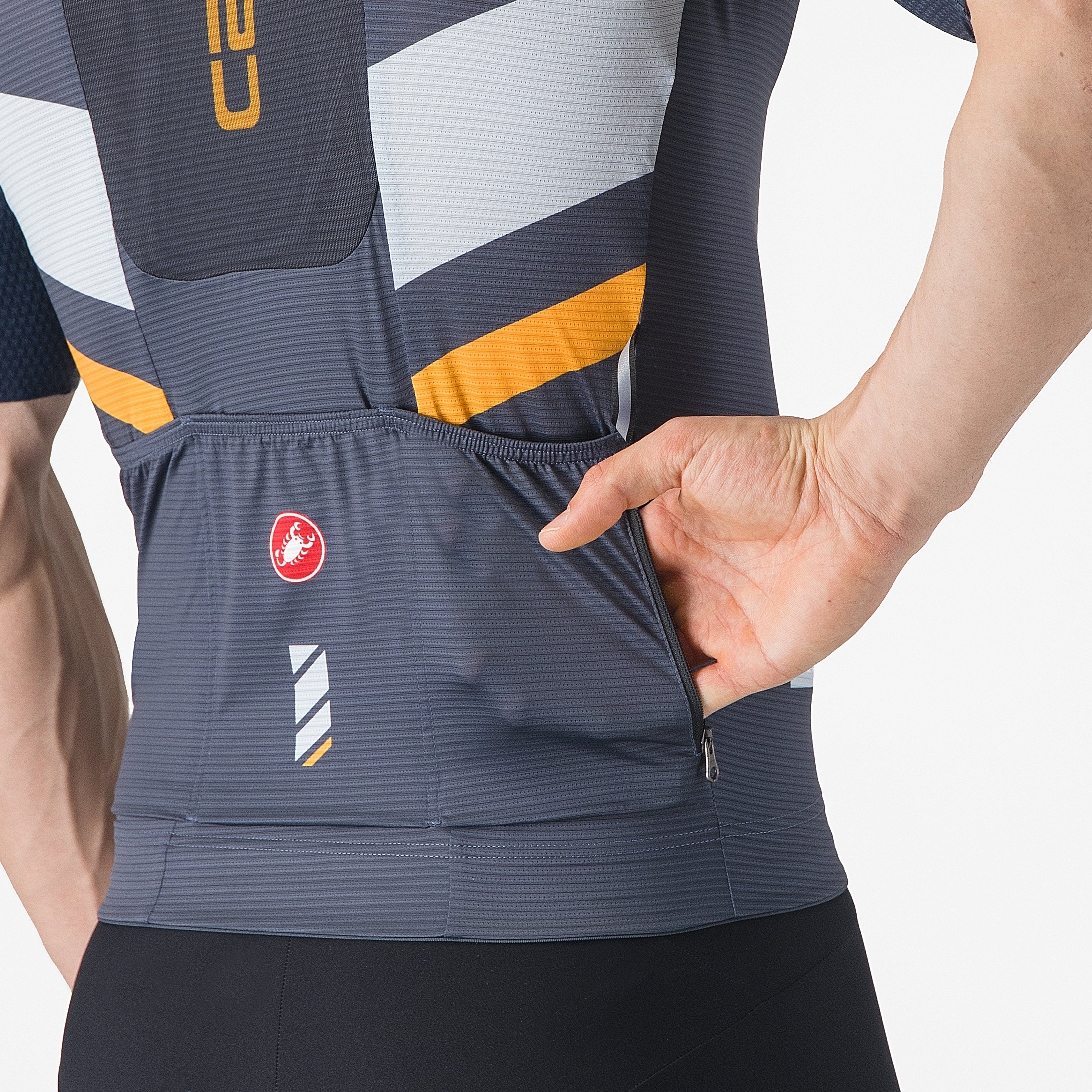 Unlimited pro jersey - twilight blue/winter sky-vivd - castelli