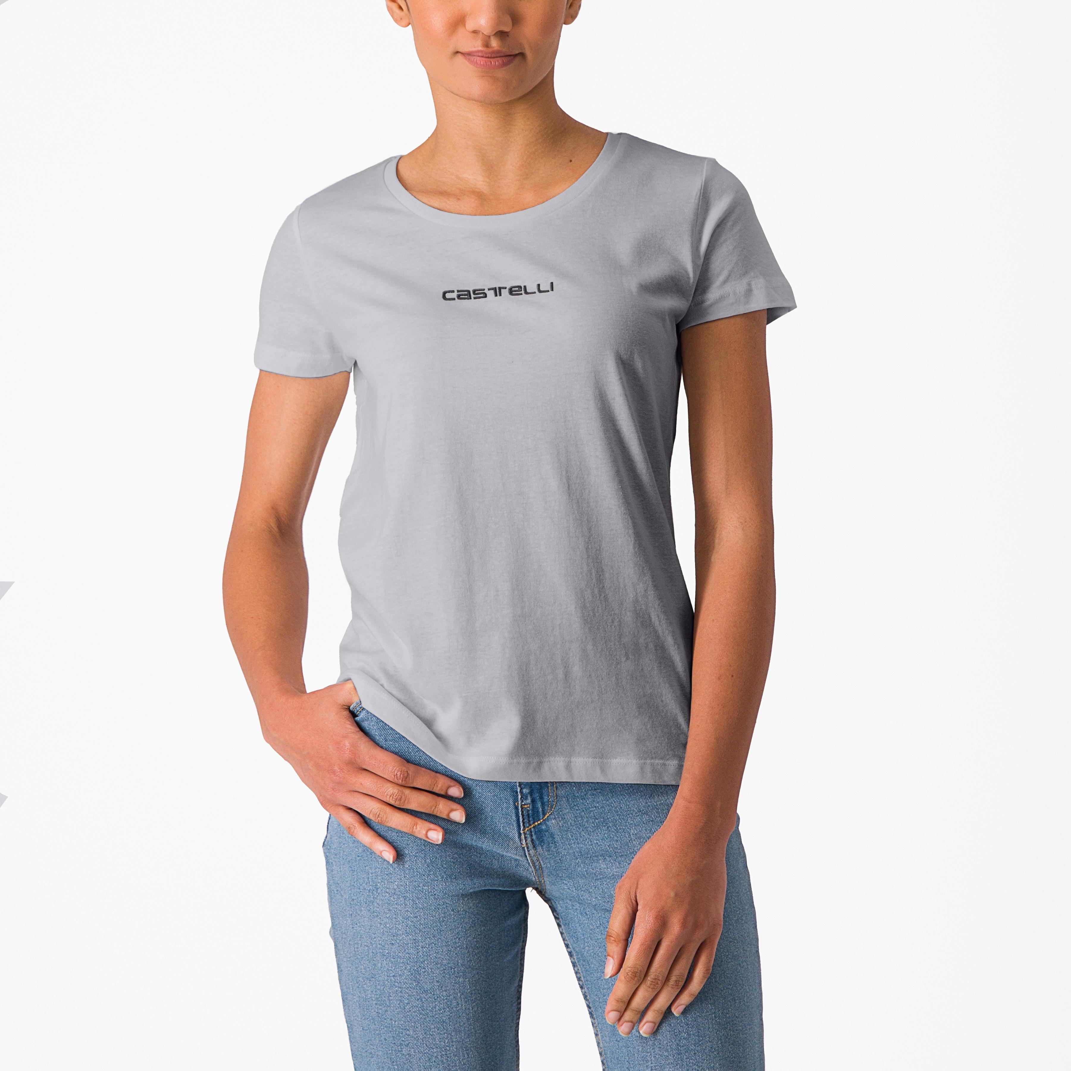Castelli classico w tee - light gray - castelli