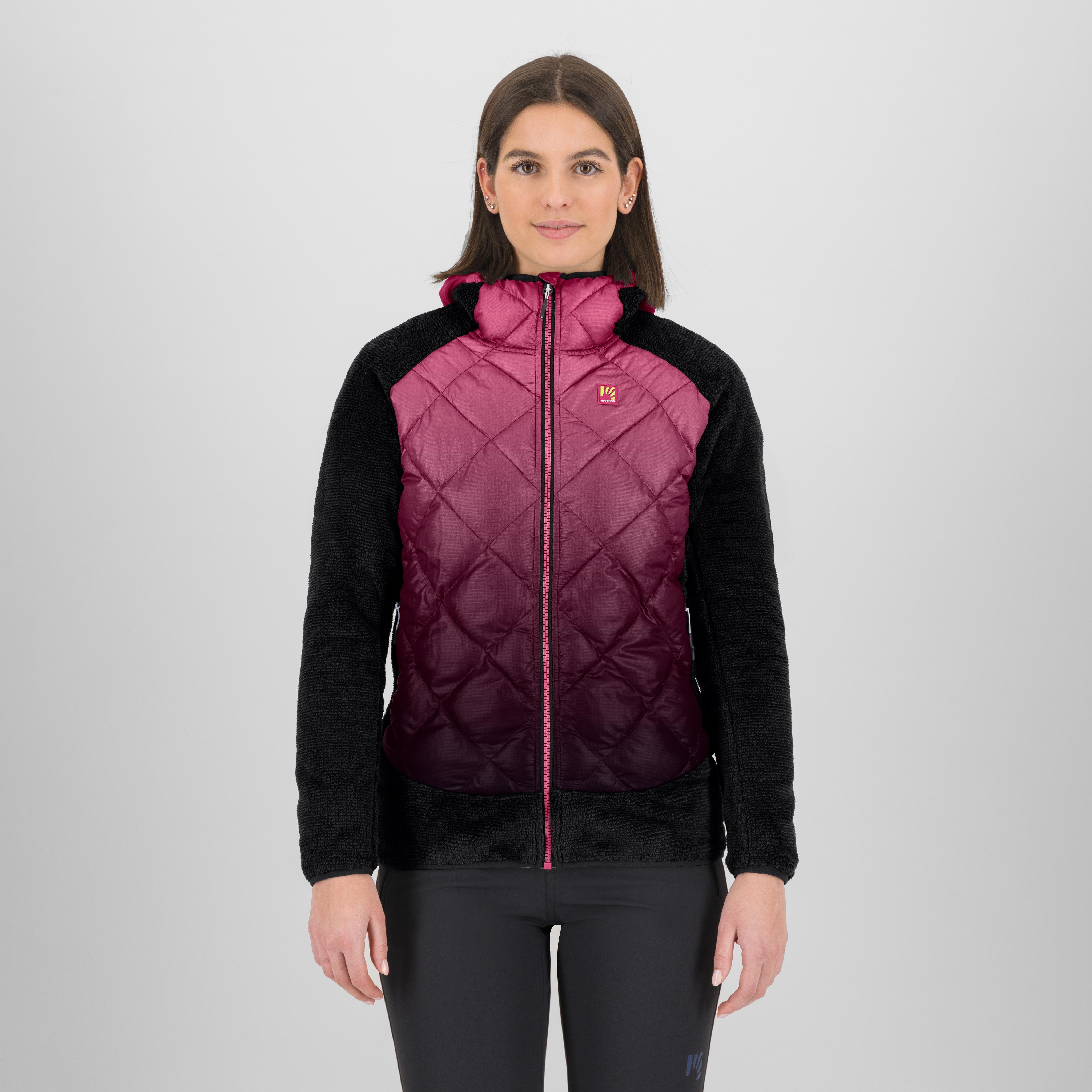Smart w marmarole jacket - black/purple - karpos