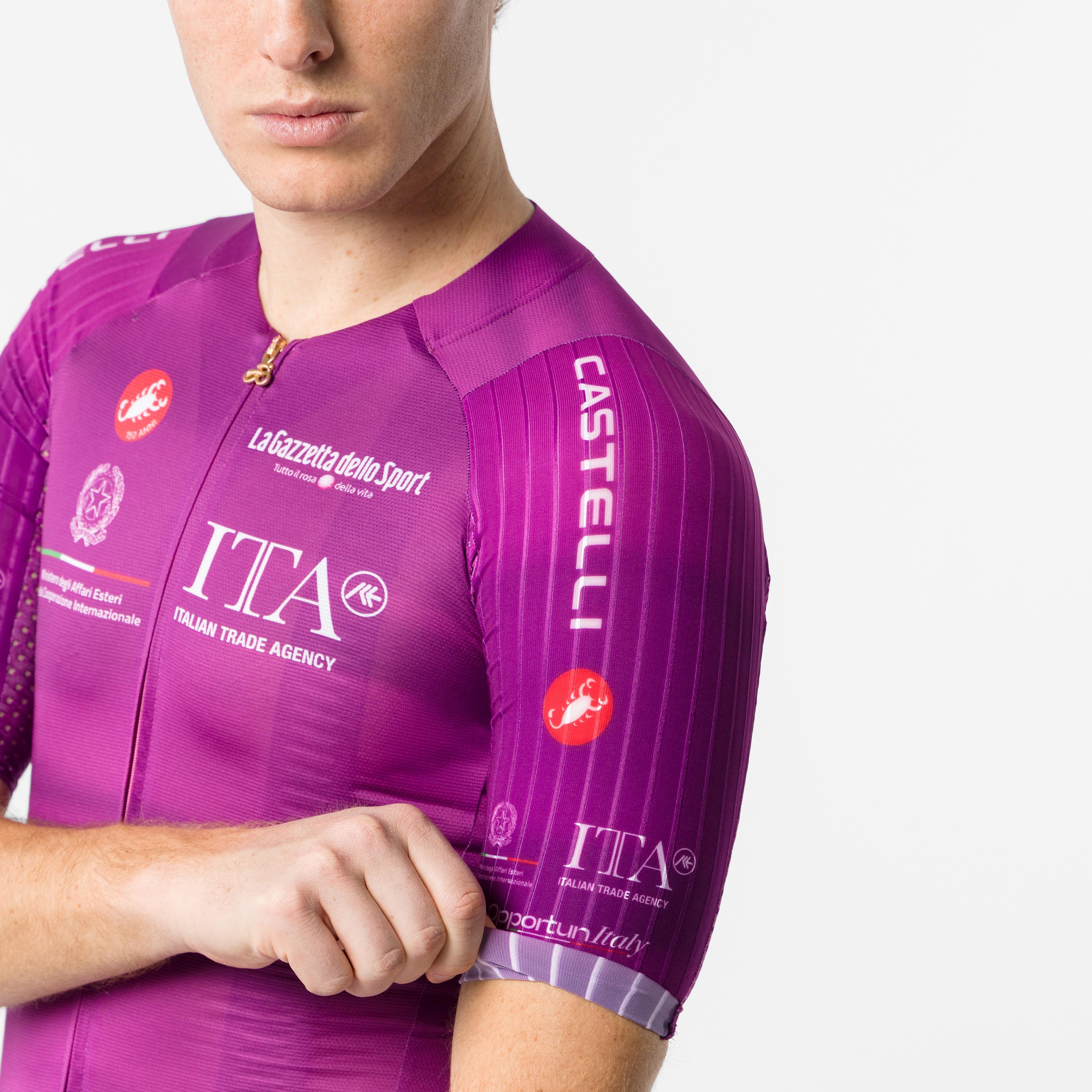 #giro109 race 8s jersey - ciclamino - castelli