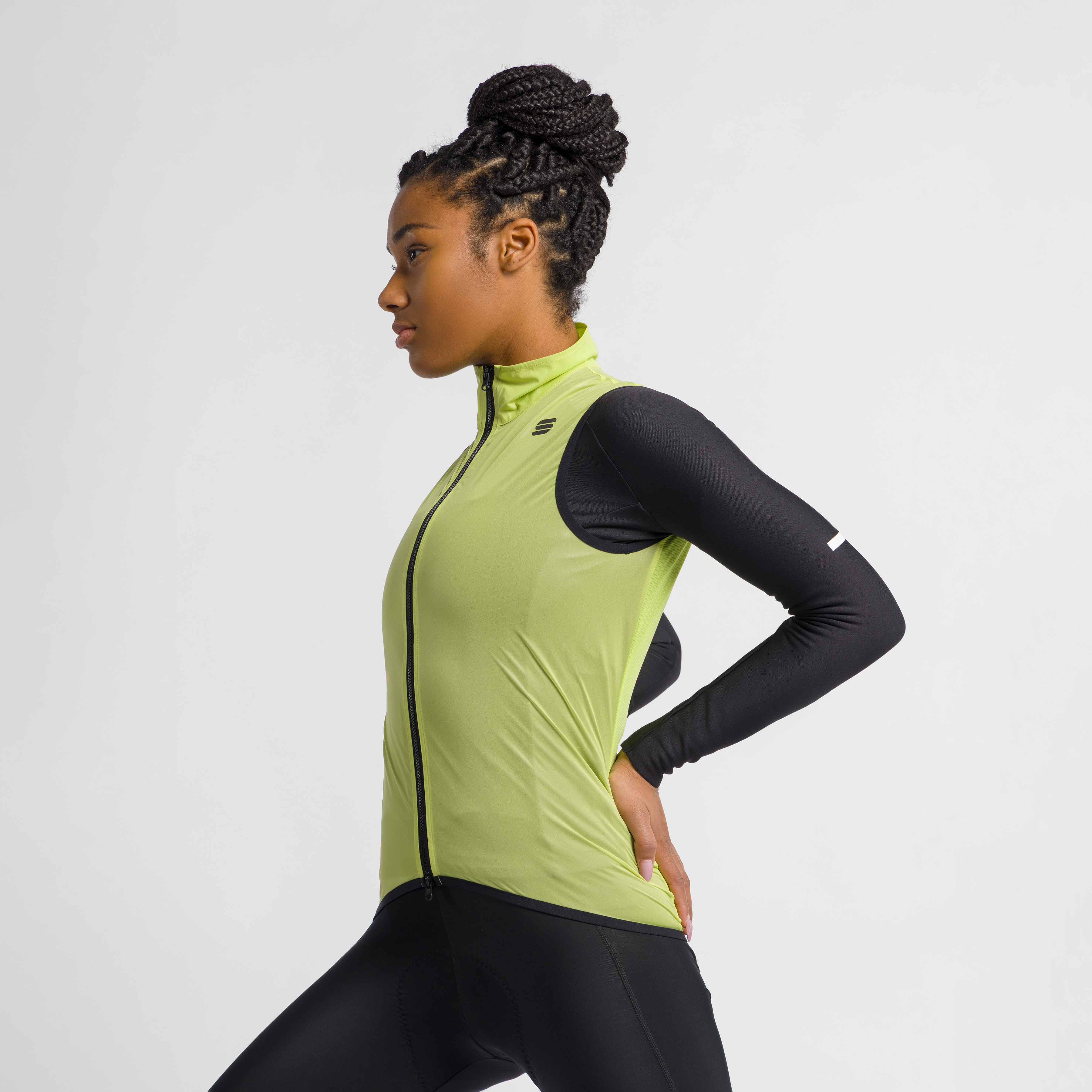 Light air w vest - neon whisper - sportful