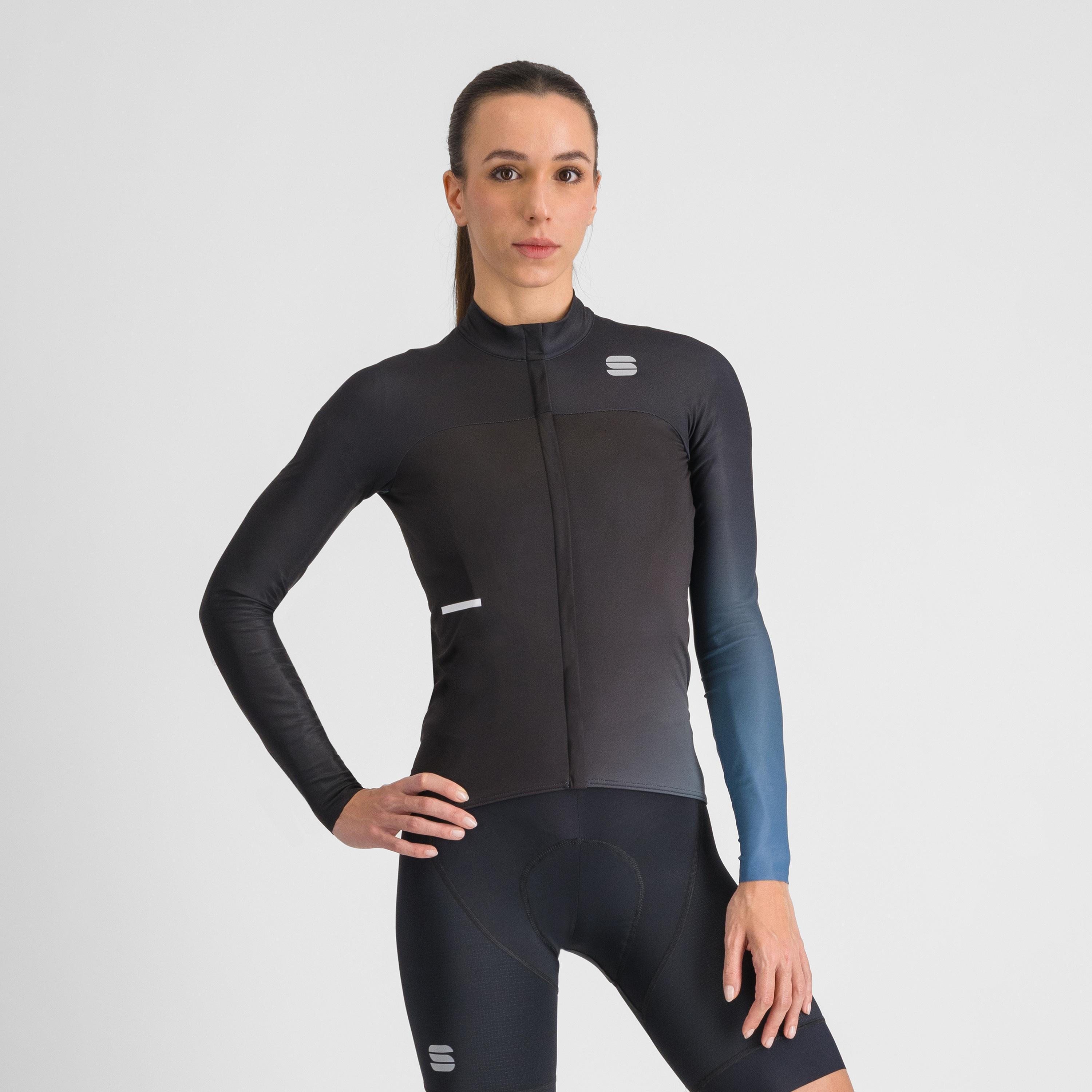 Bodyfit pro w thermal jersey - black - sportful