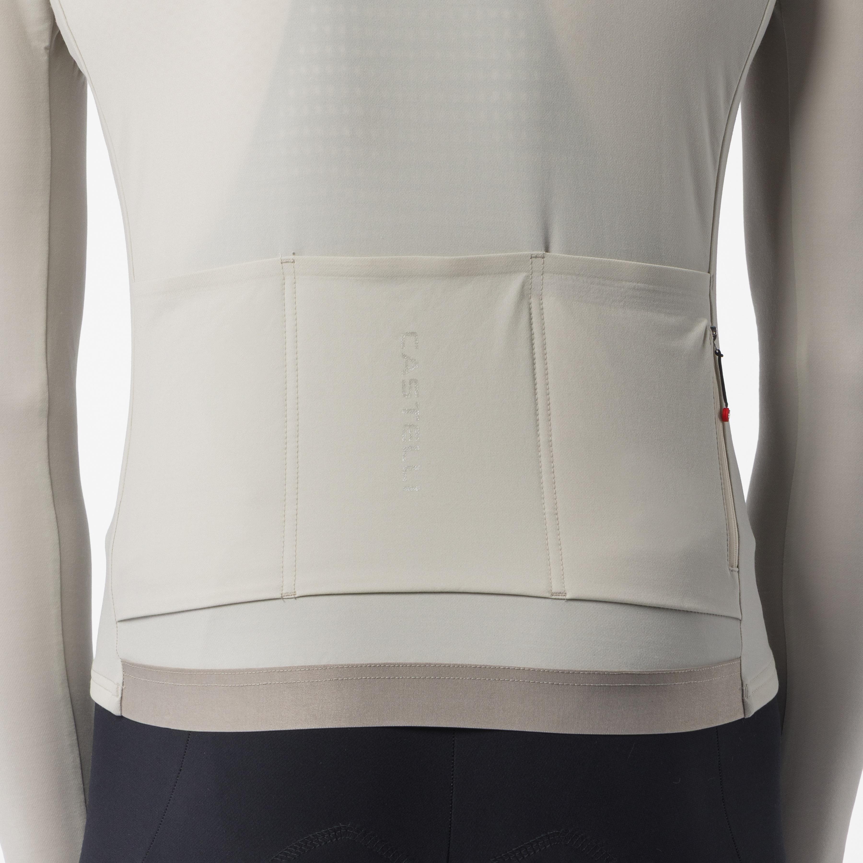 Thermowoven ls jersey - silver moon - castelli