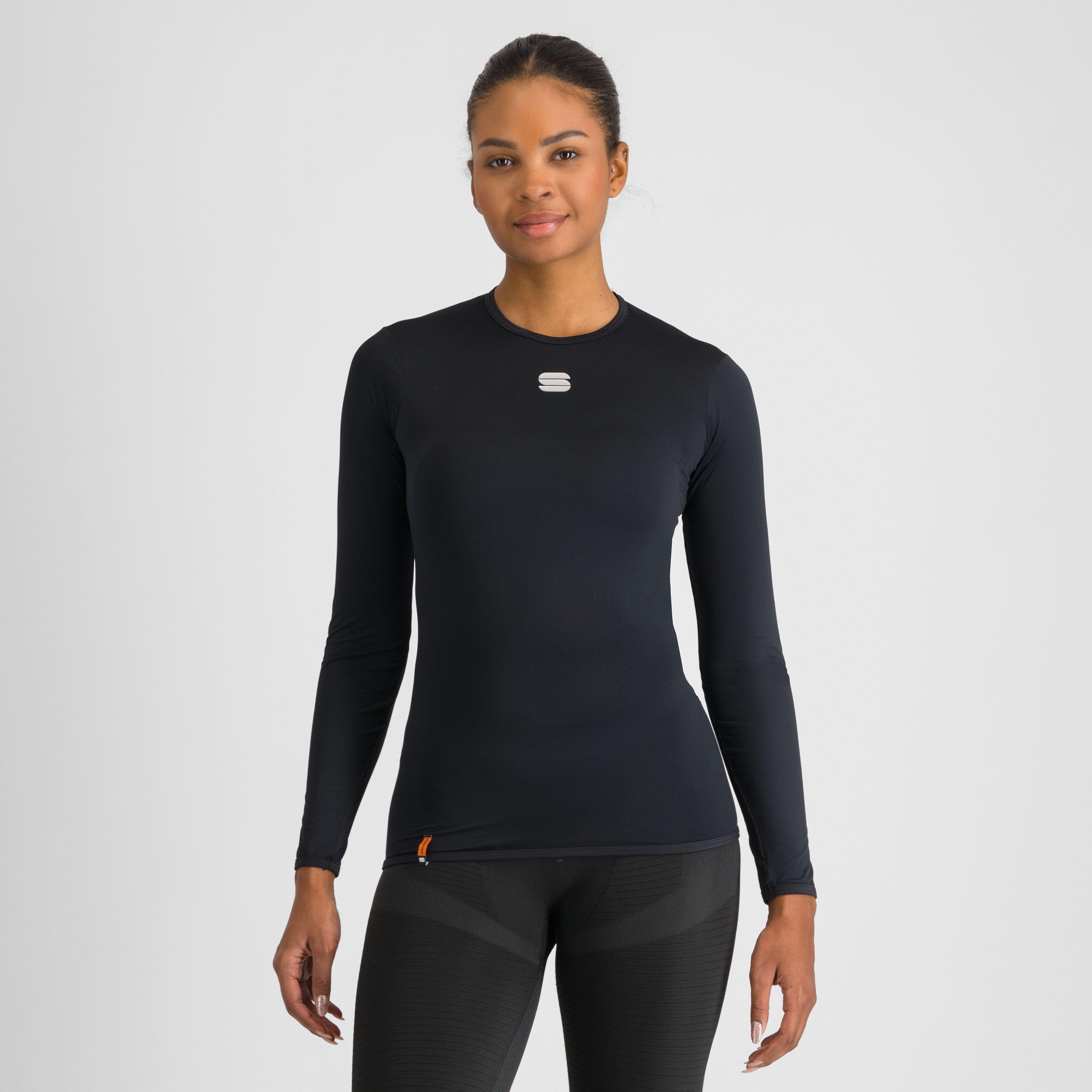 Light w tee ls - black - sportful