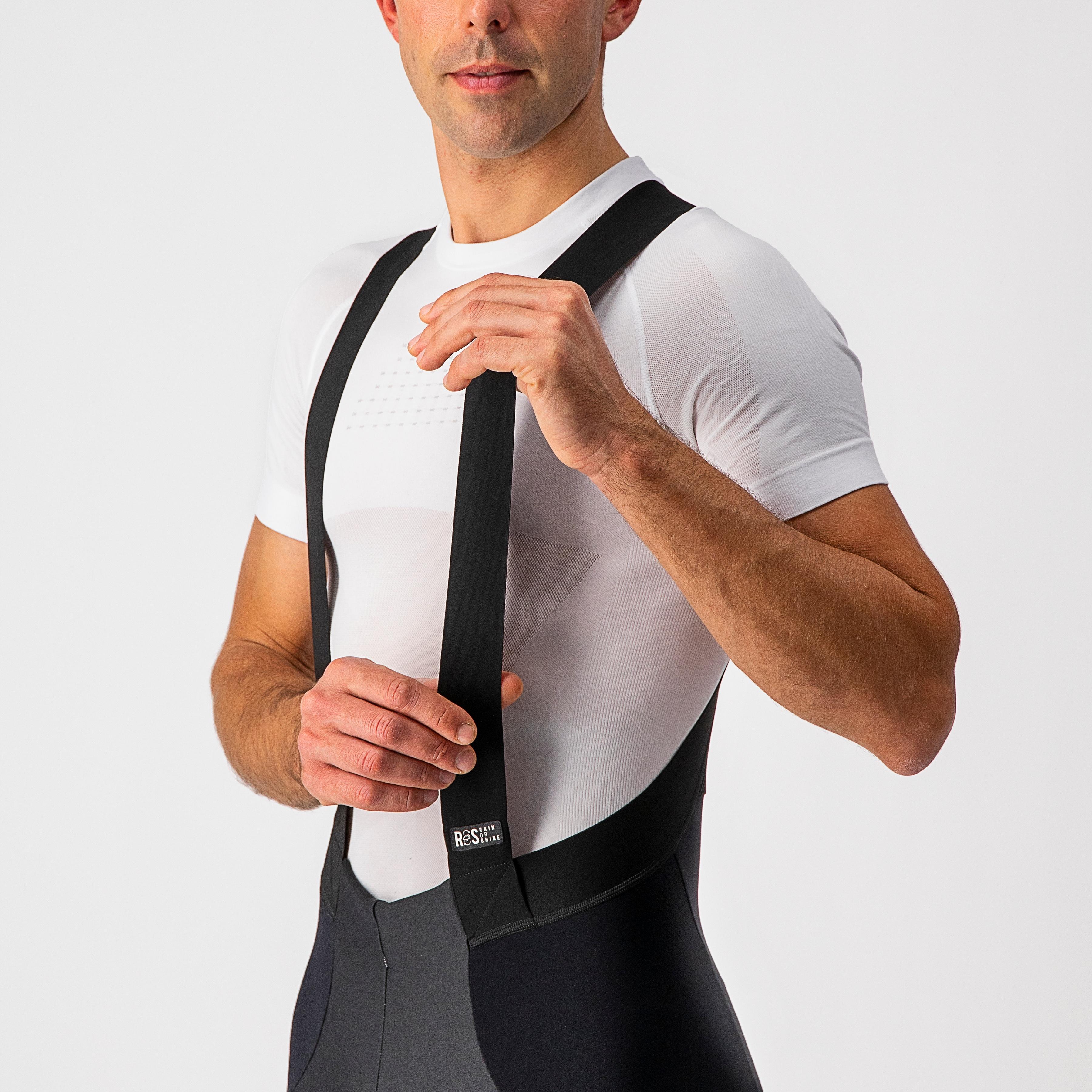 Sorpasso ros wind bibtight - black - castelli