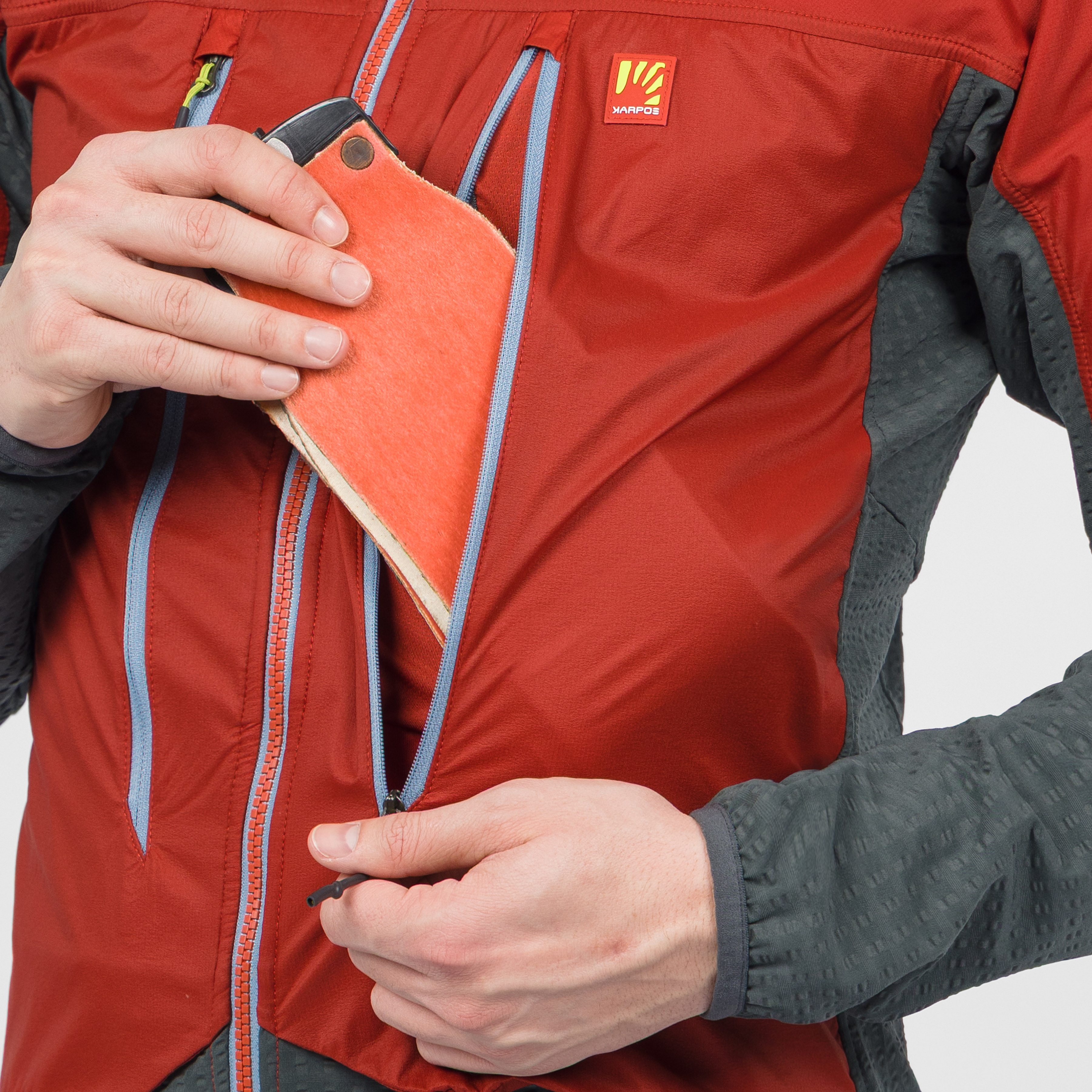 Alagna plus 2.0 jacket - fire/woodl.gray - karpos