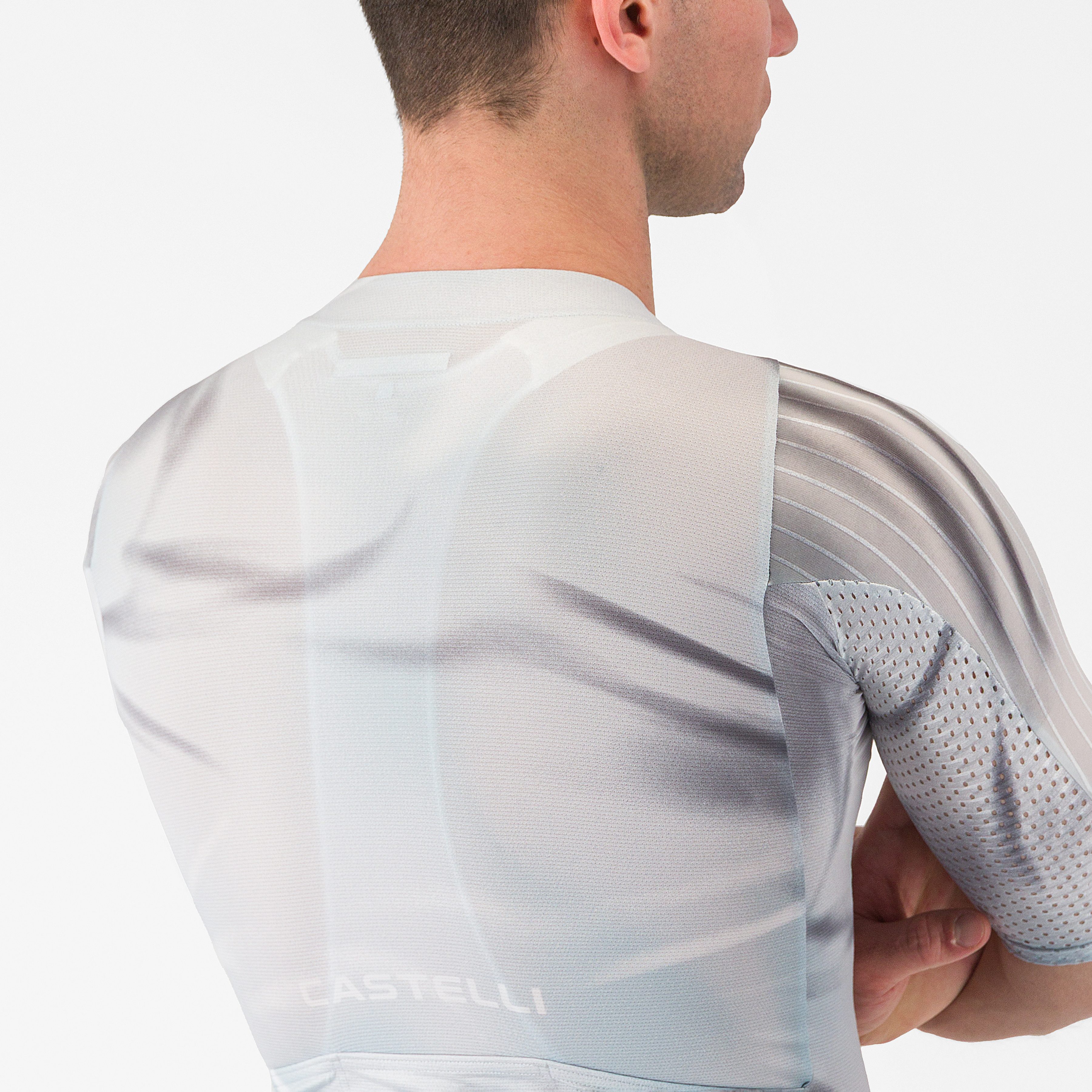 Aero race 8s jersey - silver gray/smoky gray - castelli