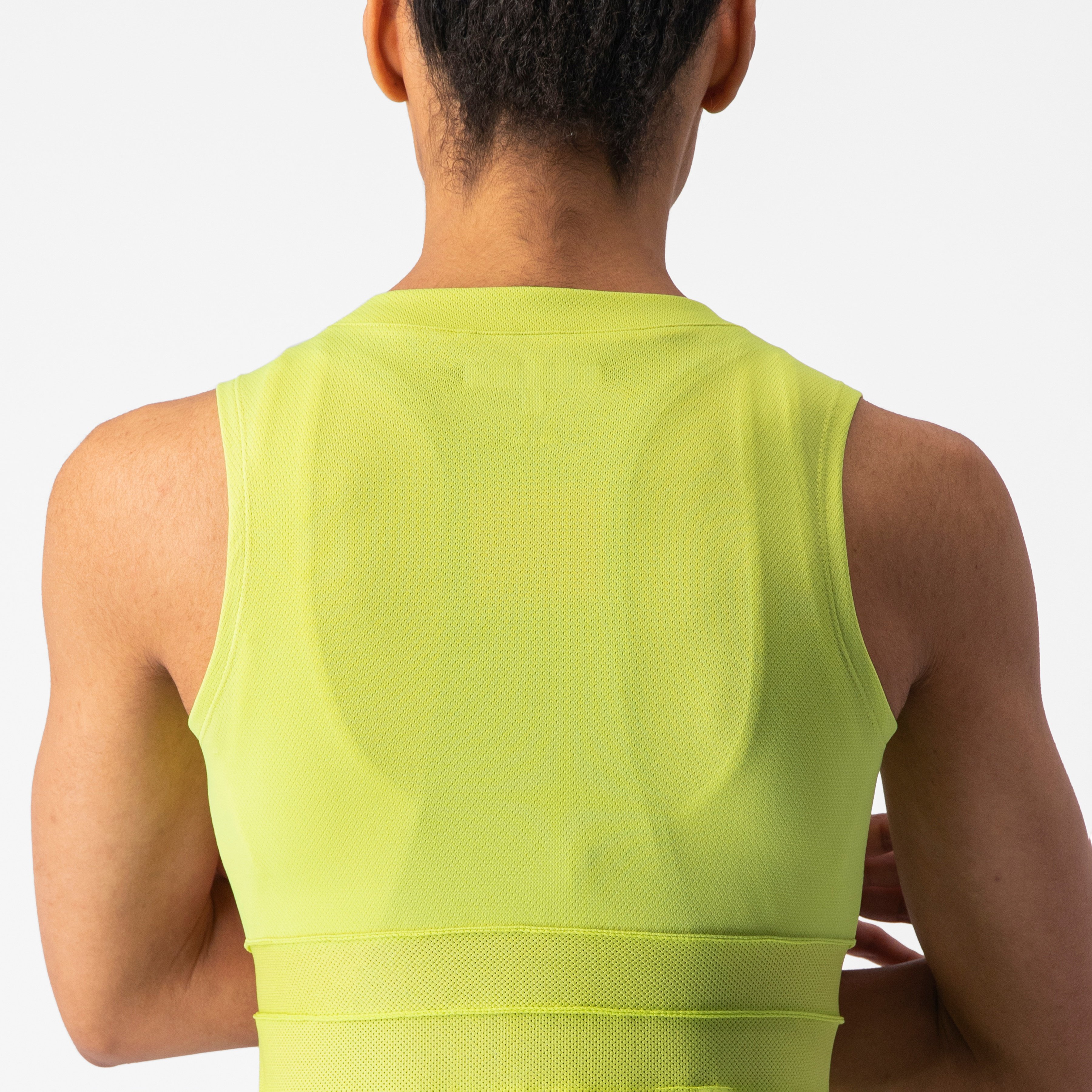Anima 4 sleeveless - bright lime/absinthe - castelli