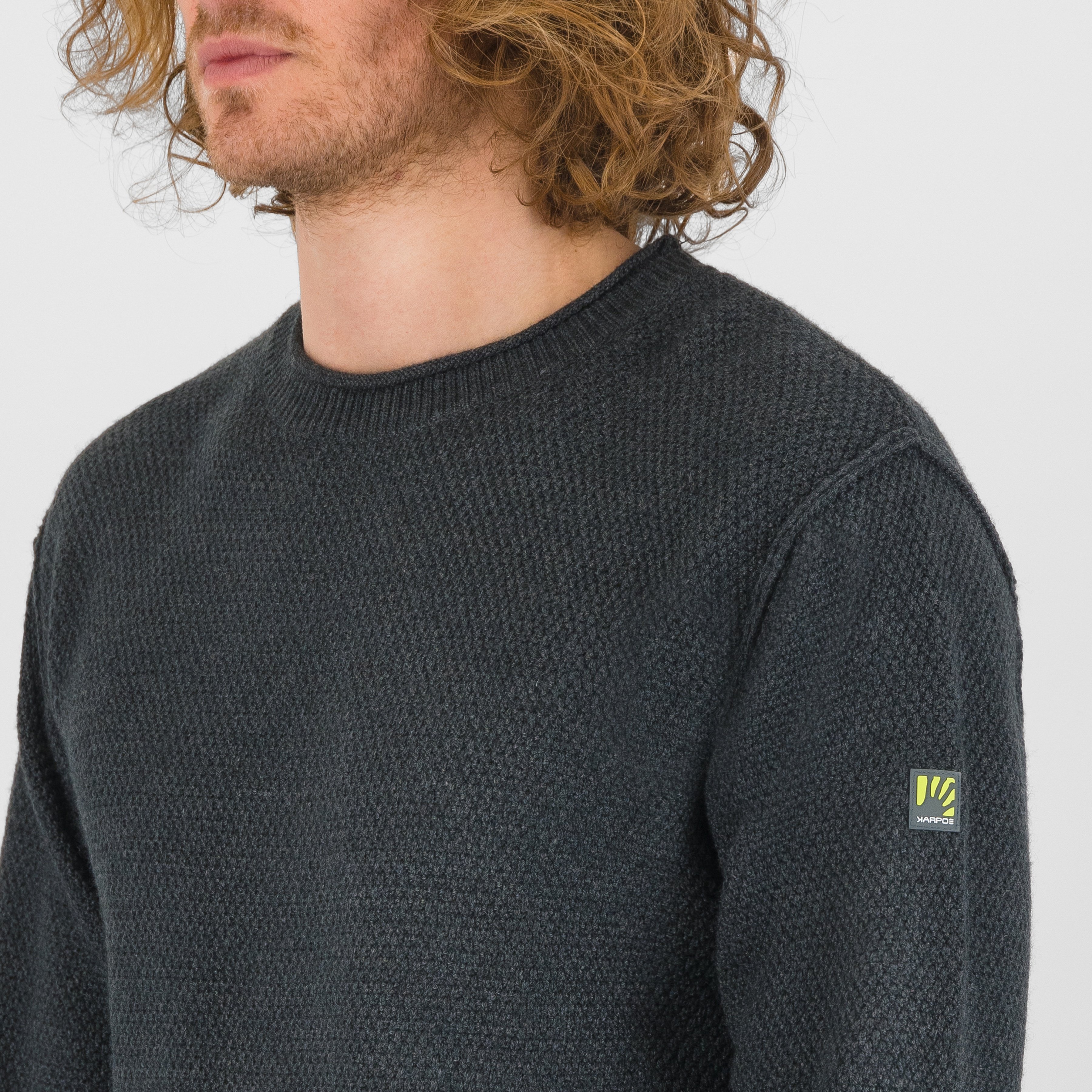 Ermellino crewneck sweater - woodl.gray - karpos