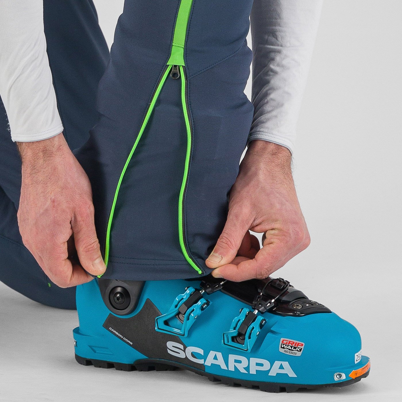 Cevedale evo pant - midnight/green flash - karpos