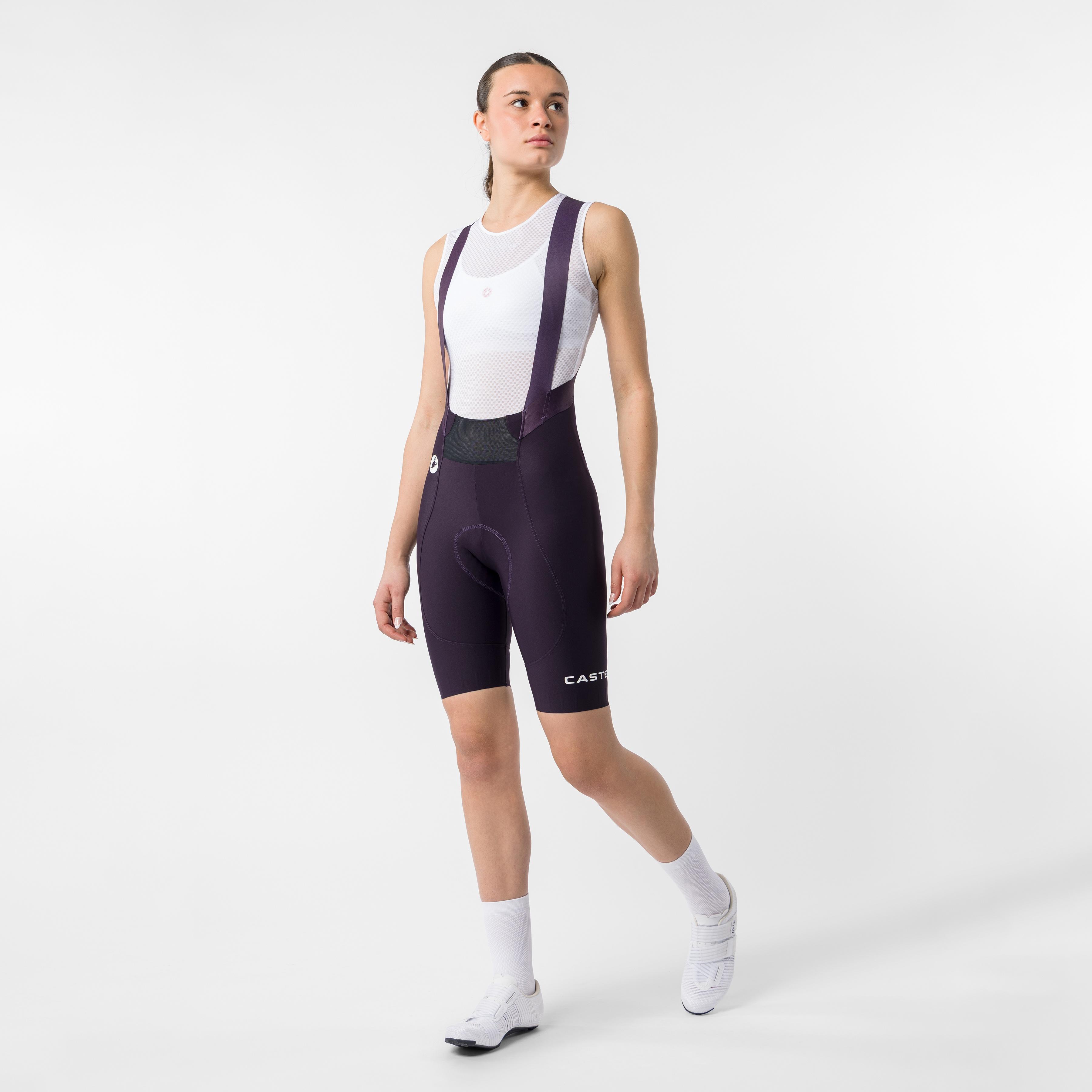 Espresso 2 w dt bibshort - dark night shade - castelli