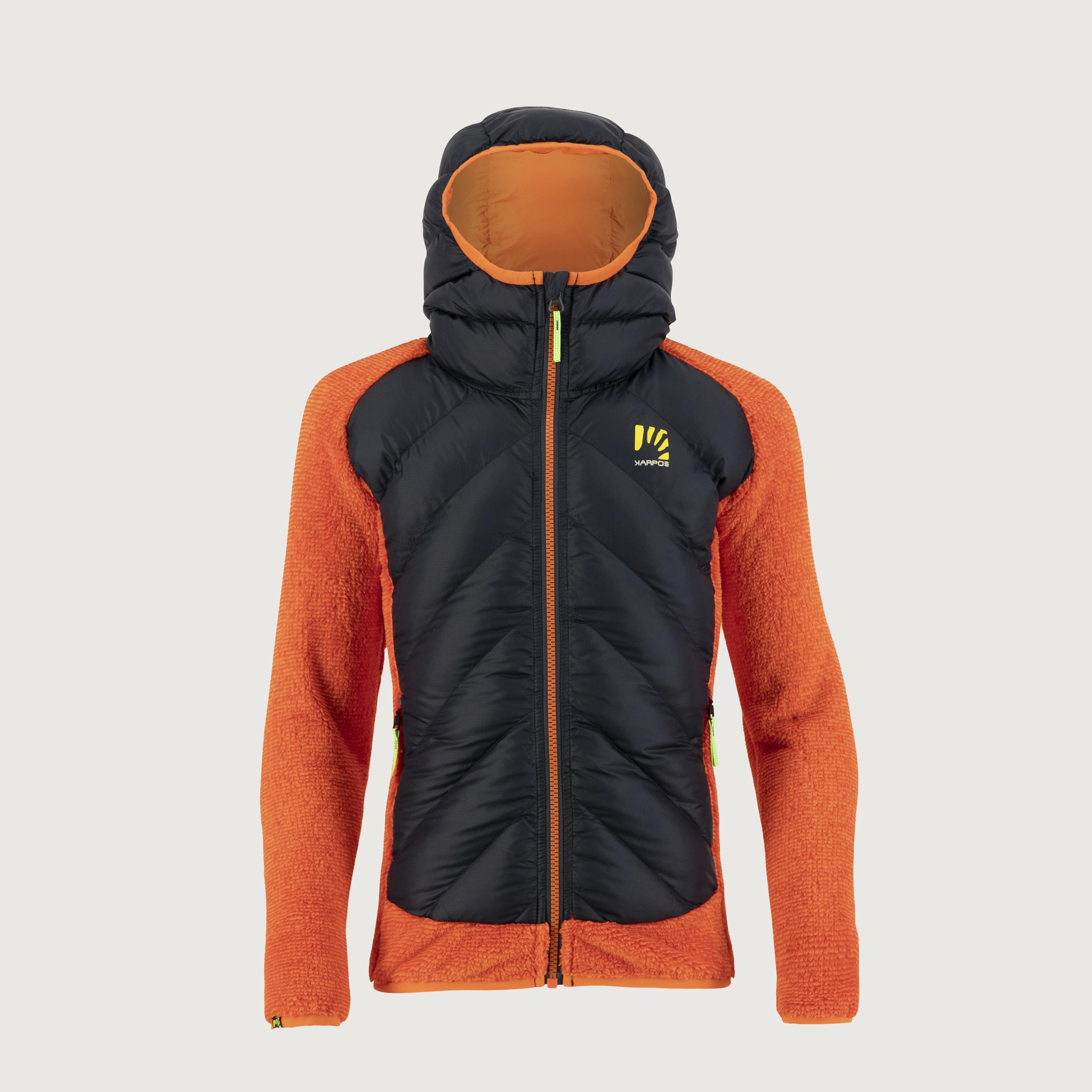 Marmarole kid jacket - vulcan/spicy orange - karpos