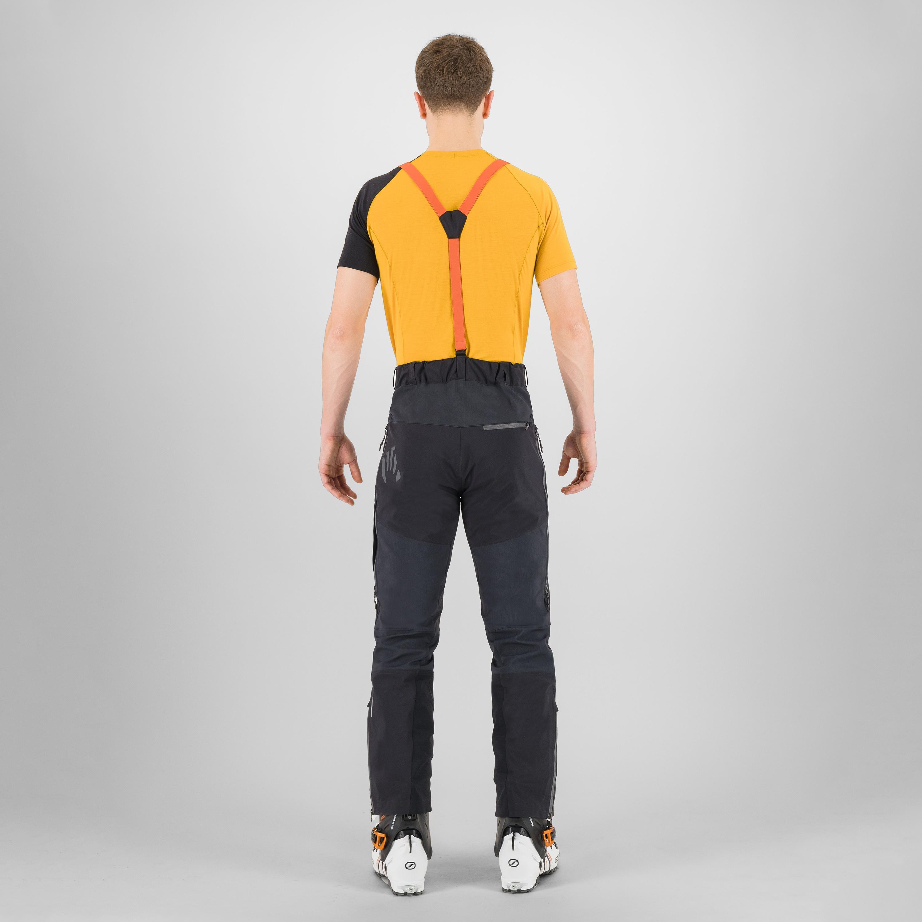 Schiara evo pant - black dark grey - karpos