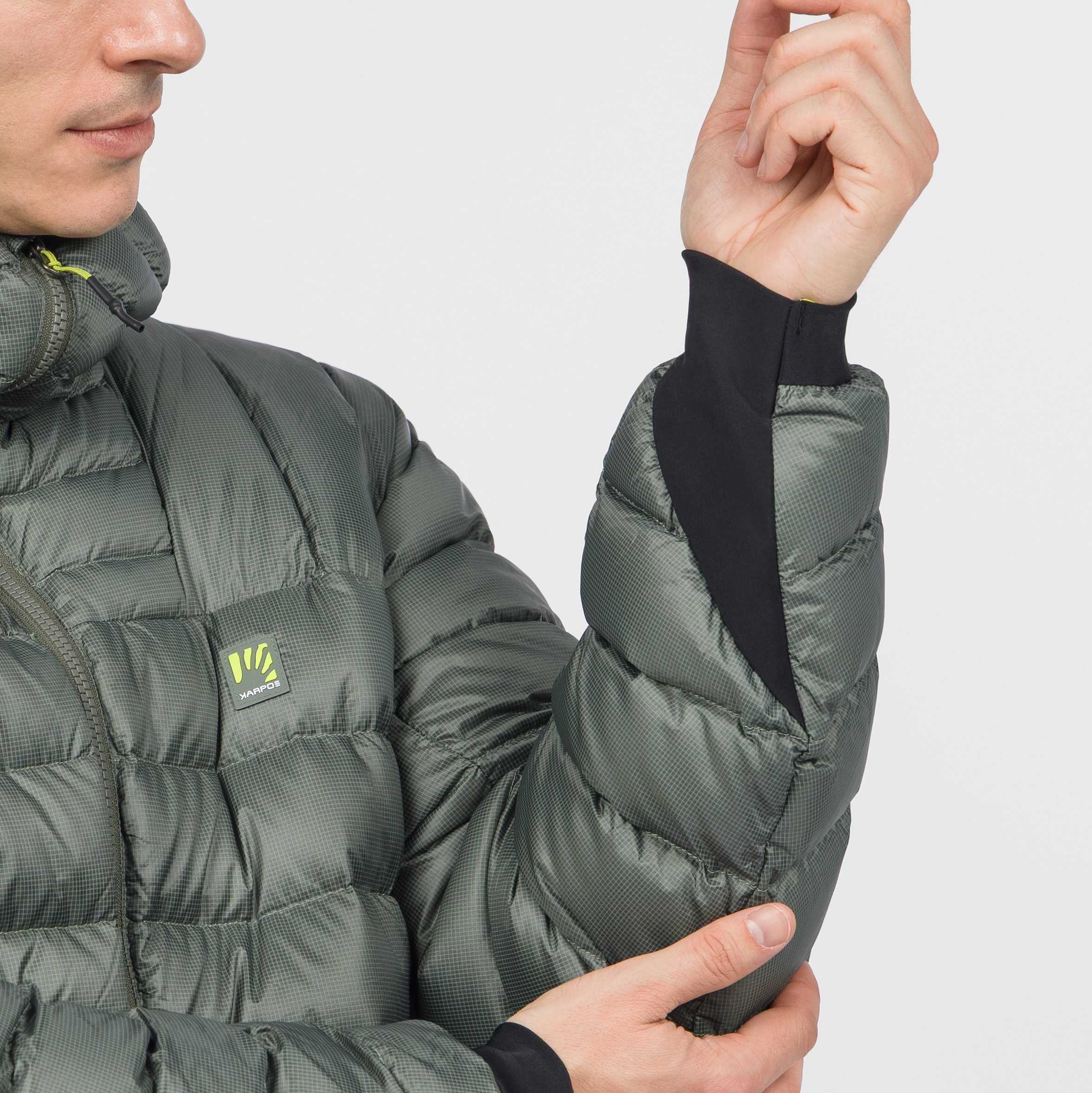 Highest down hoodie jacket - castor - karpos