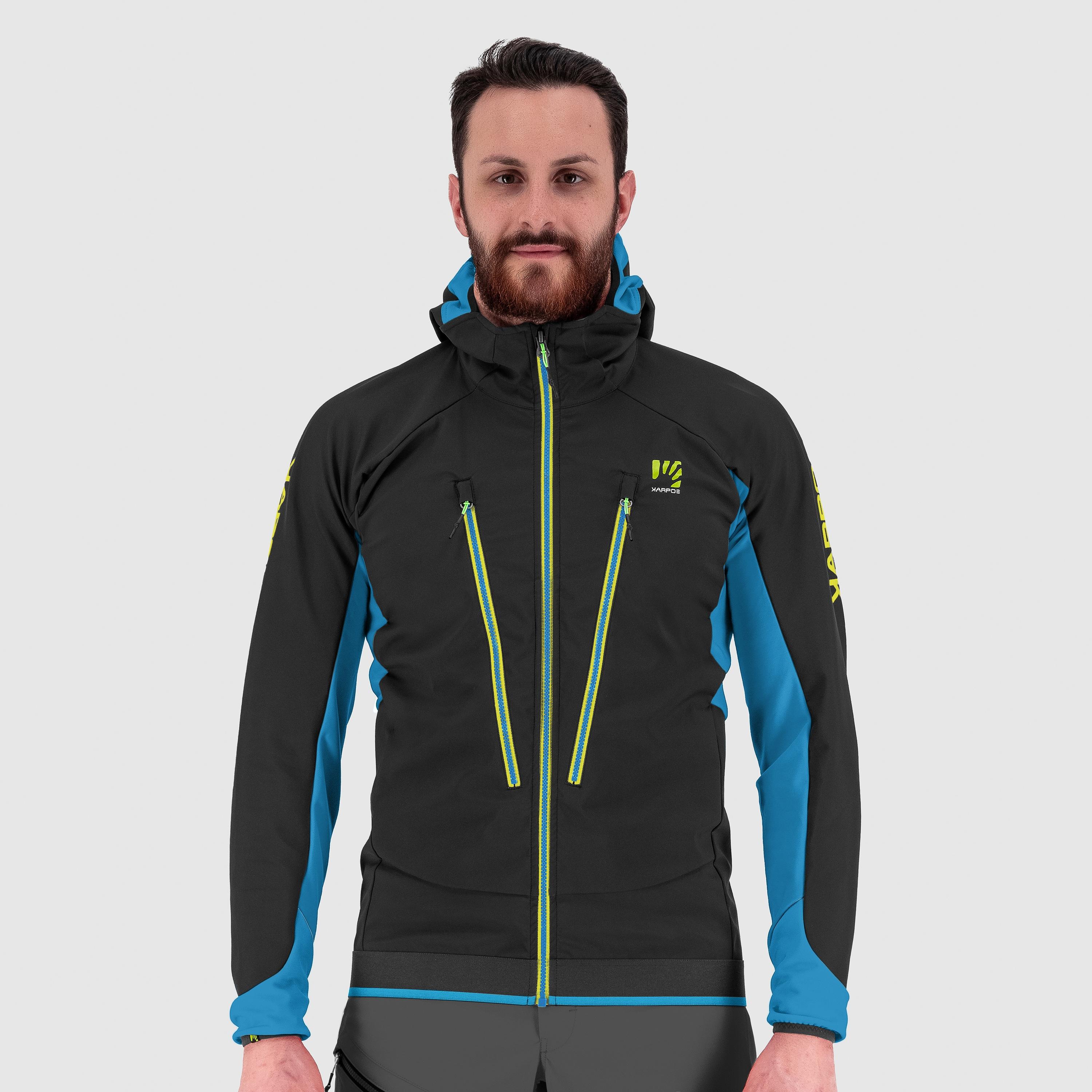 Piz palu' evo jacket - black/sulphur s. - karpos