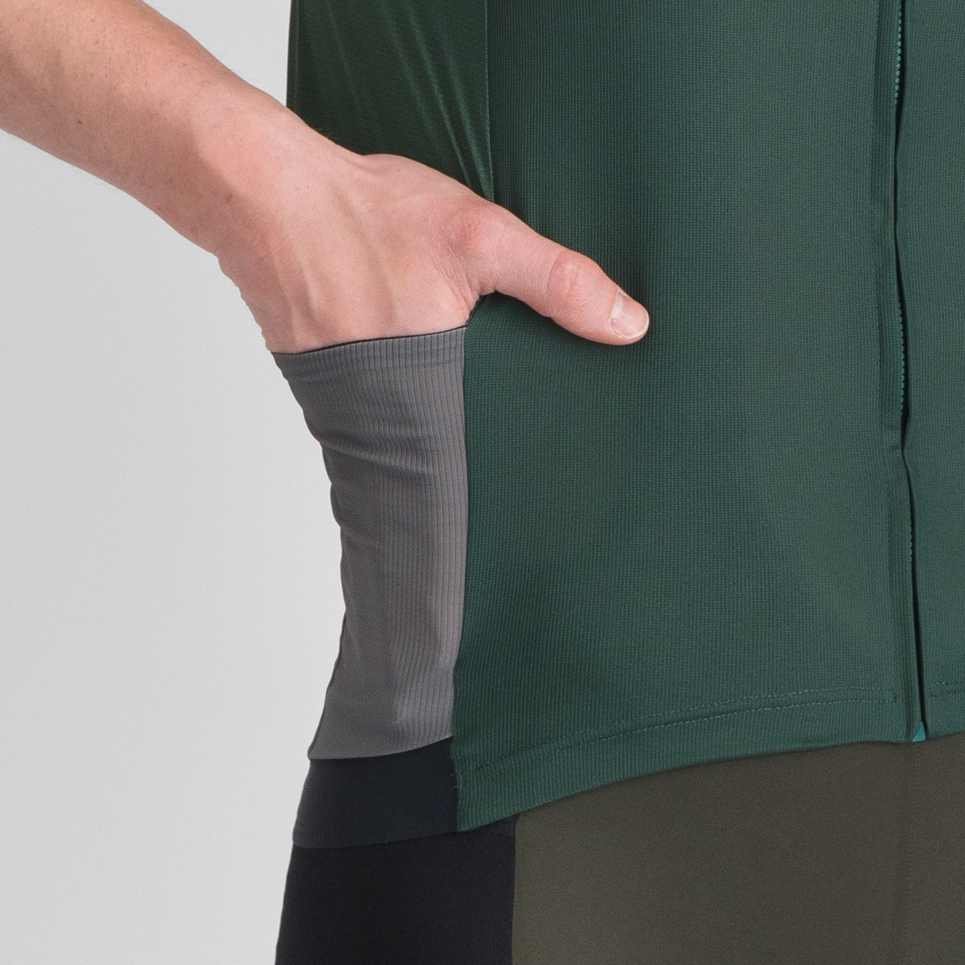 Supergiara 2 logo jersey - oblivion green - sportful
