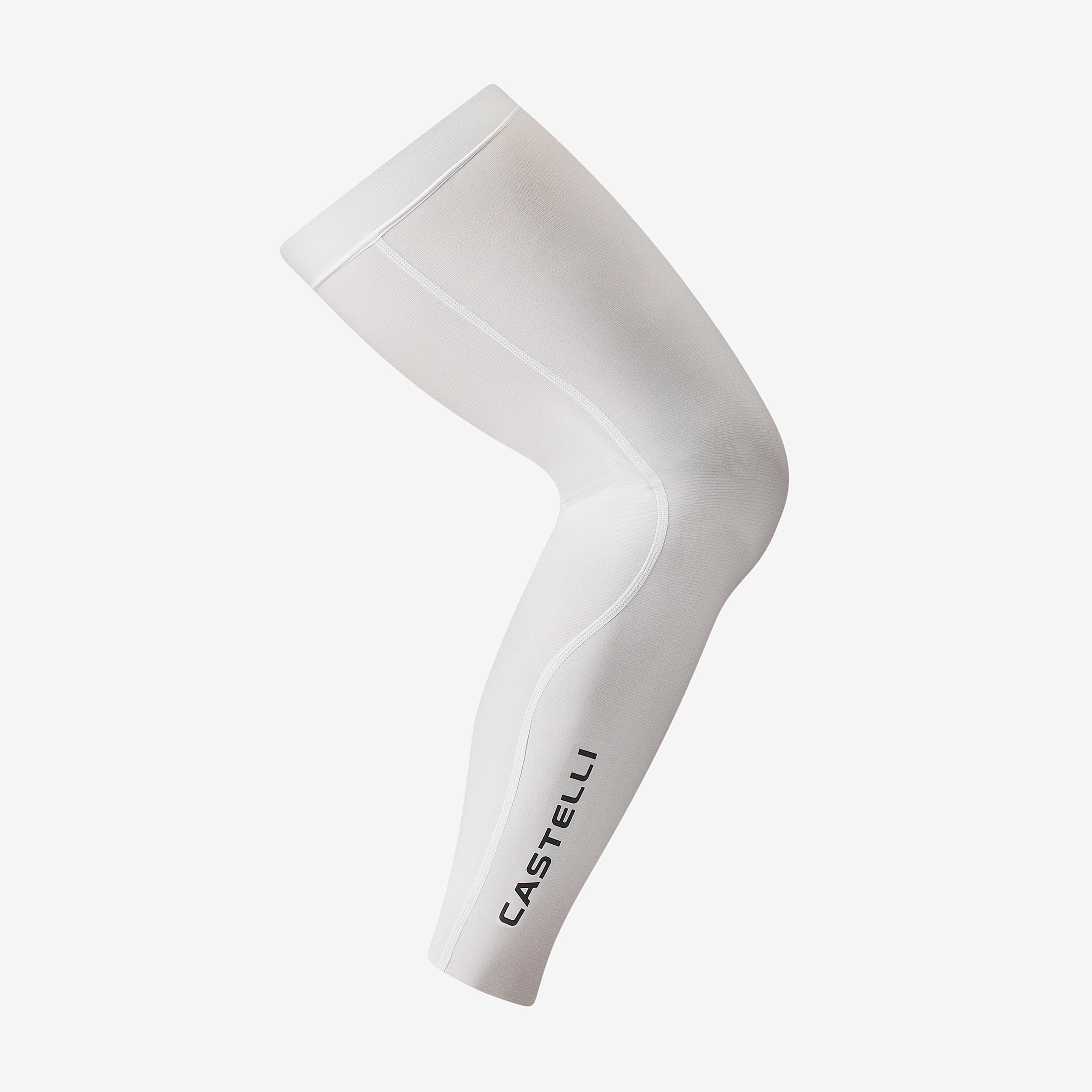 Upf 50 + light leg 3 sleeves - white - castelli