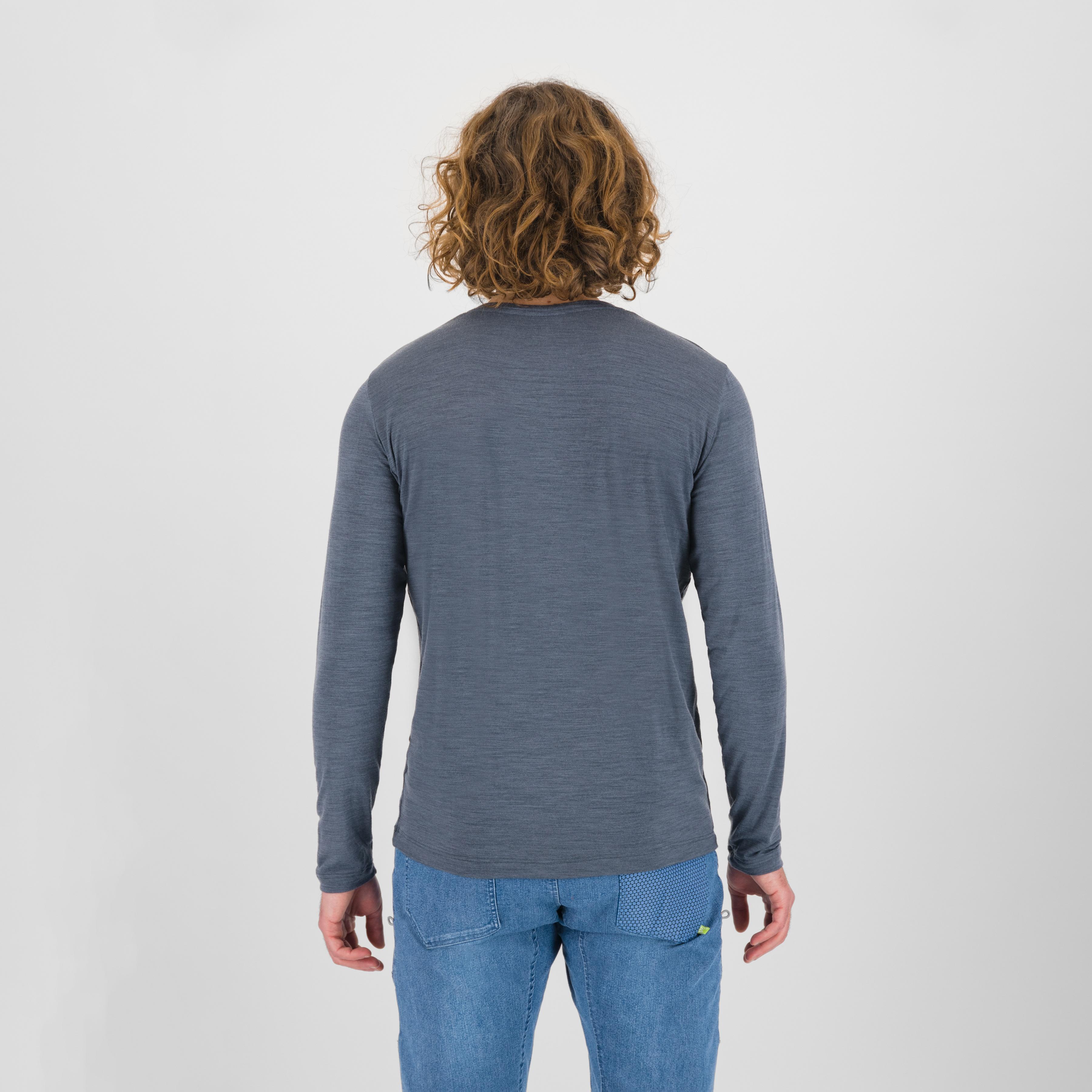 Coppolo merino ls - woodl.gray - karpos