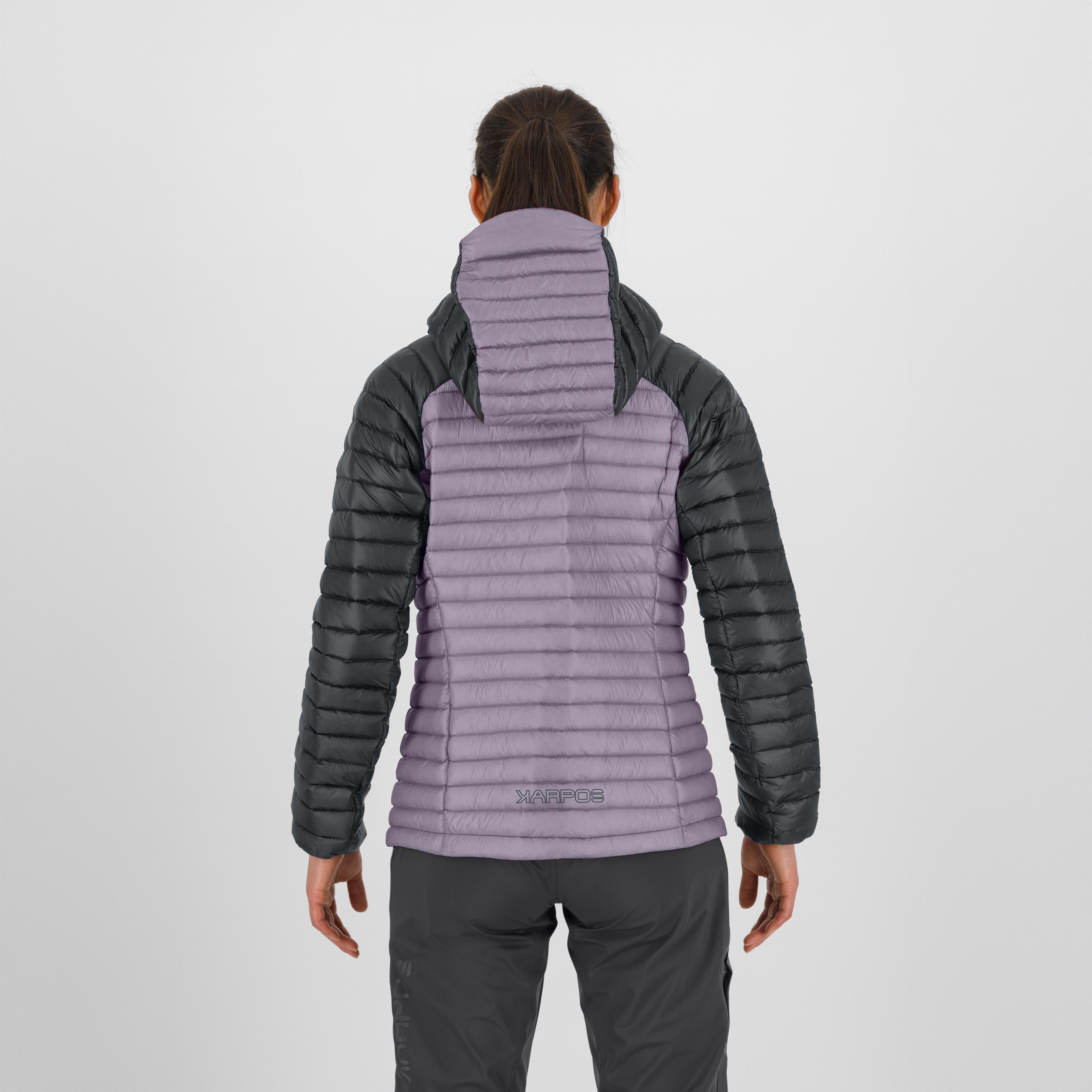 Alagna down w jacket - lavender/woodl.gray - karpos