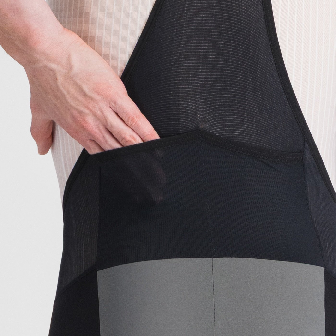 Supergiara 2 bibshort - gun metal / black - sportful