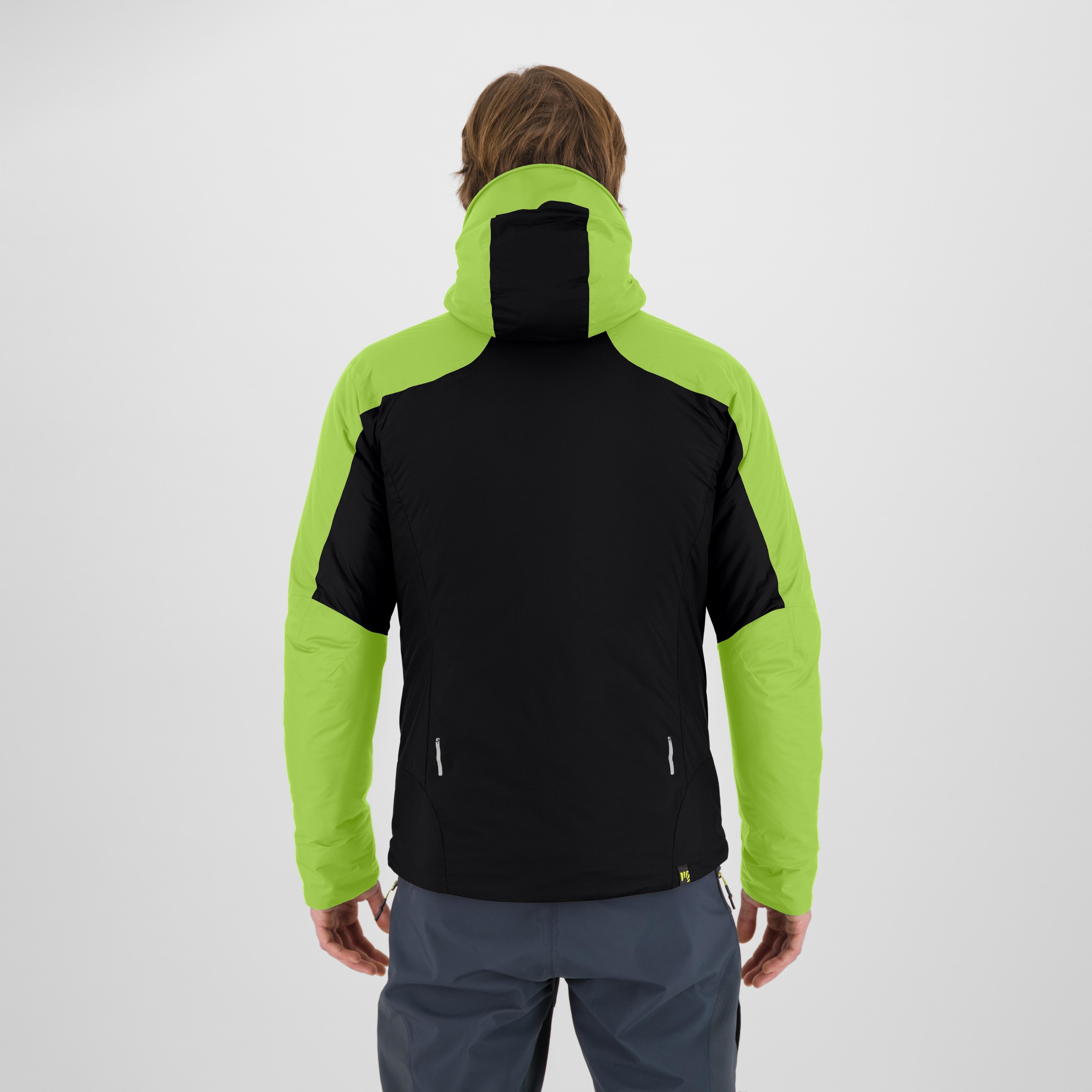 Vinson evo jacket - black/acid lime - karpos