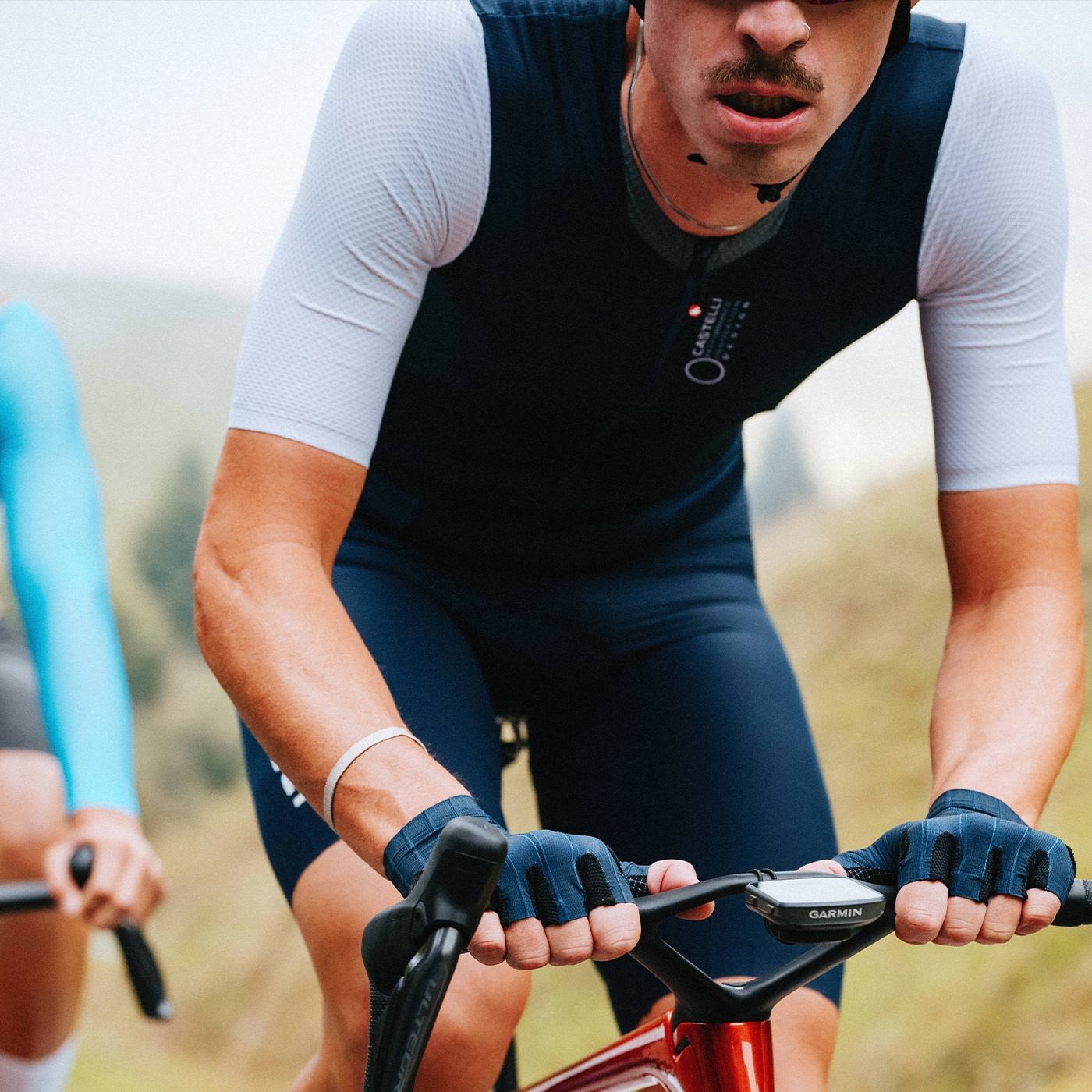 Saturday morning skinsuit - belgian blue/white - castelli