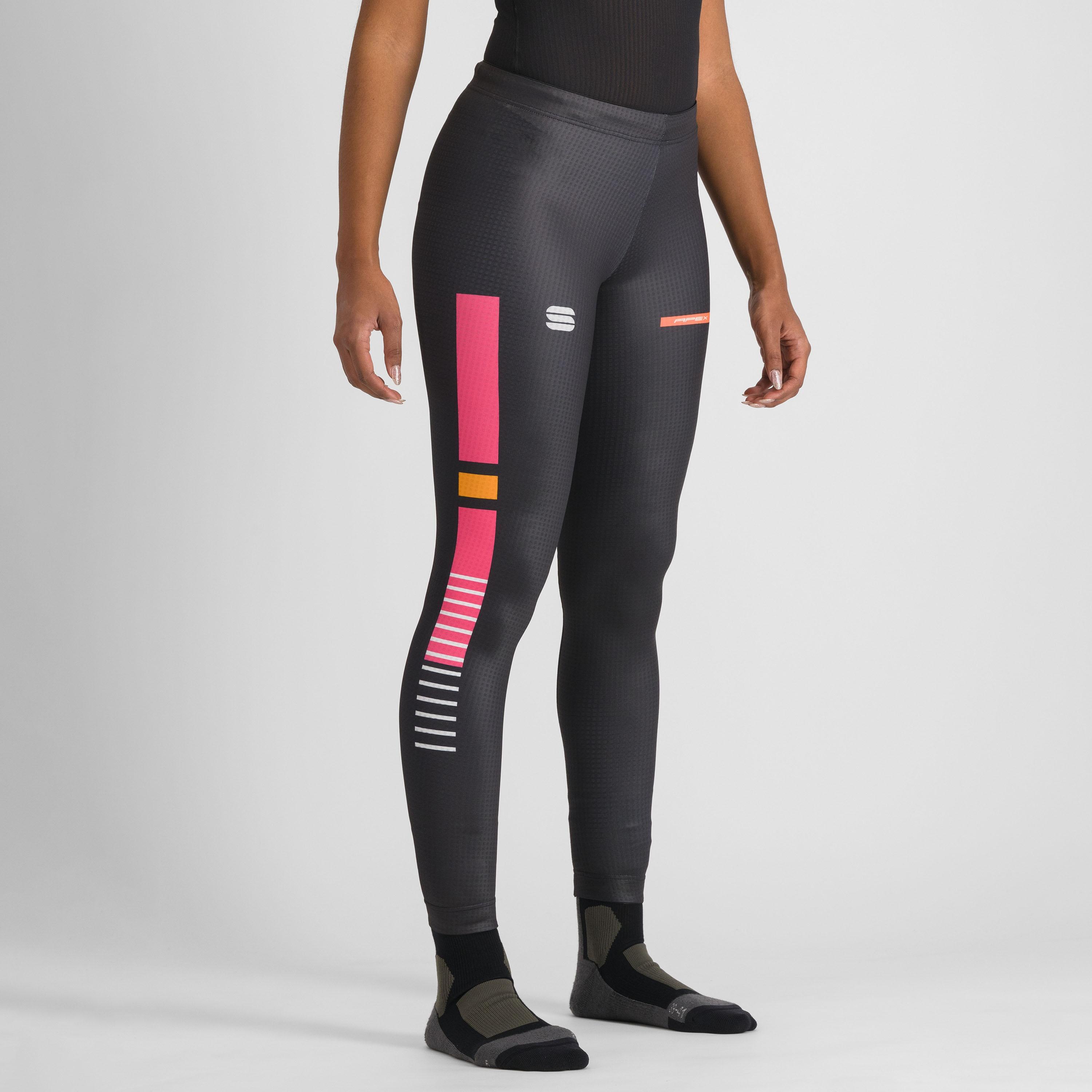 Apex w tight - black/raspberry pink - sportful