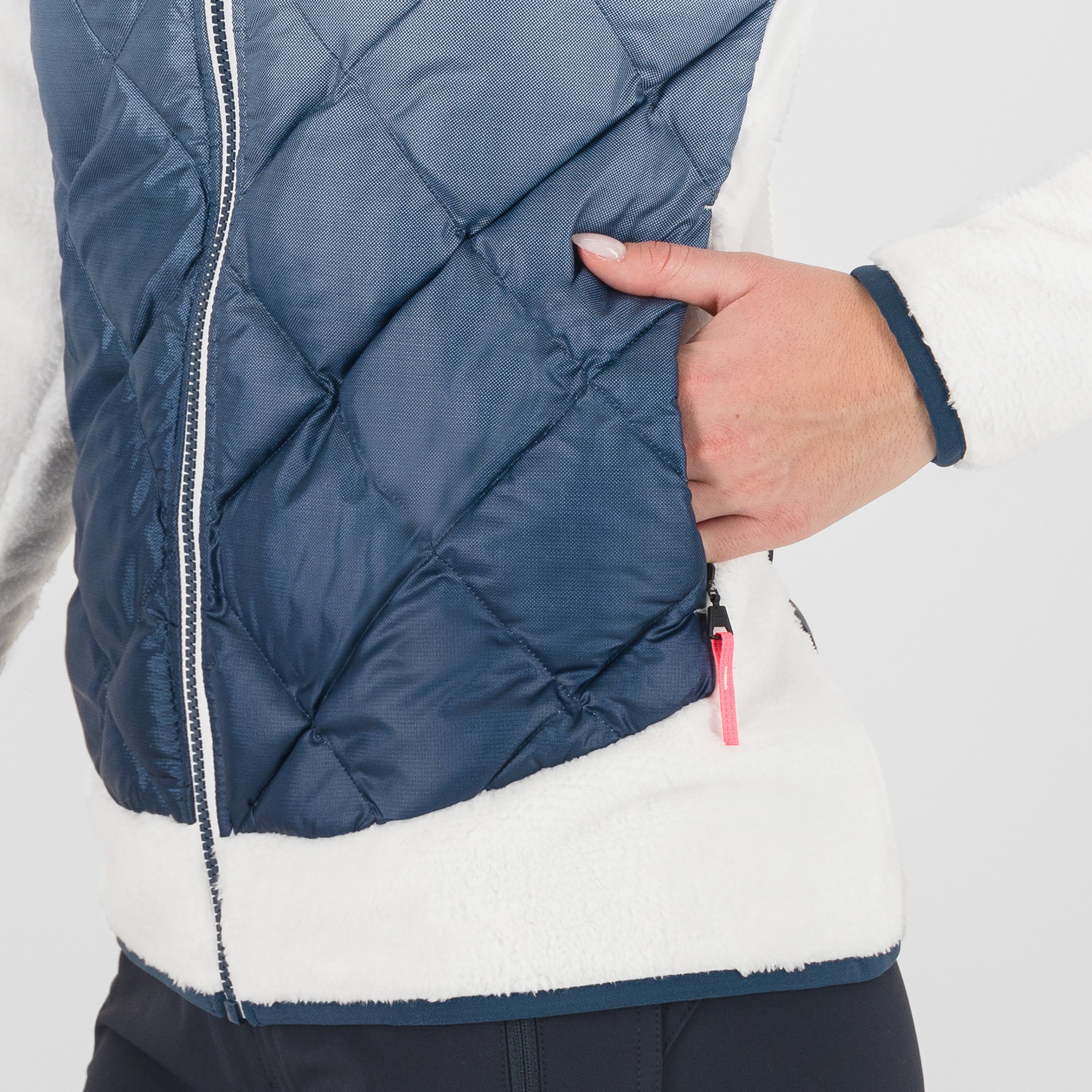 Smart w marmarole jacket - bright white/midnight - karpos