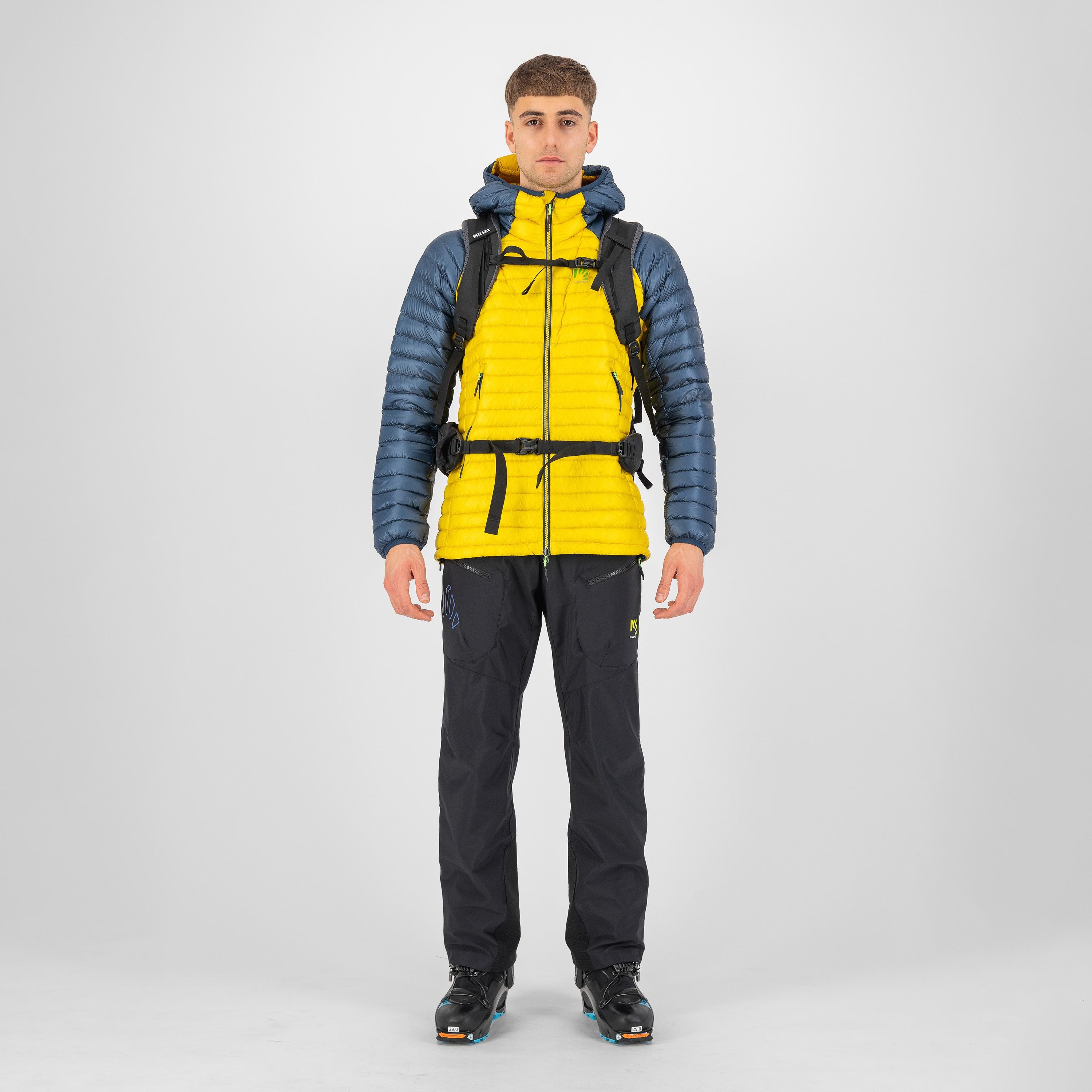 Alagna down jacket - sulphur/midnight - karpos