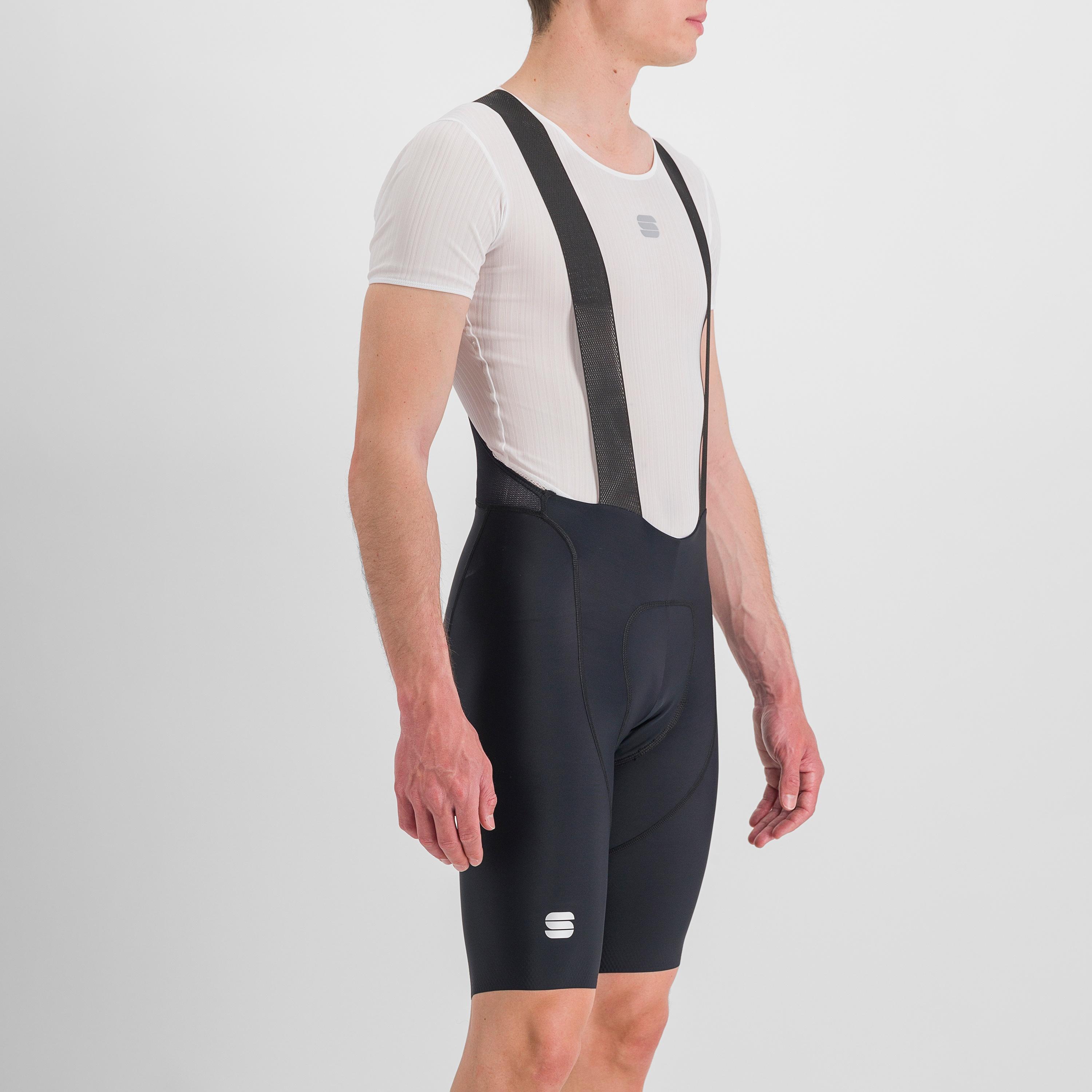 Classic bibshort - black chili red - sportful