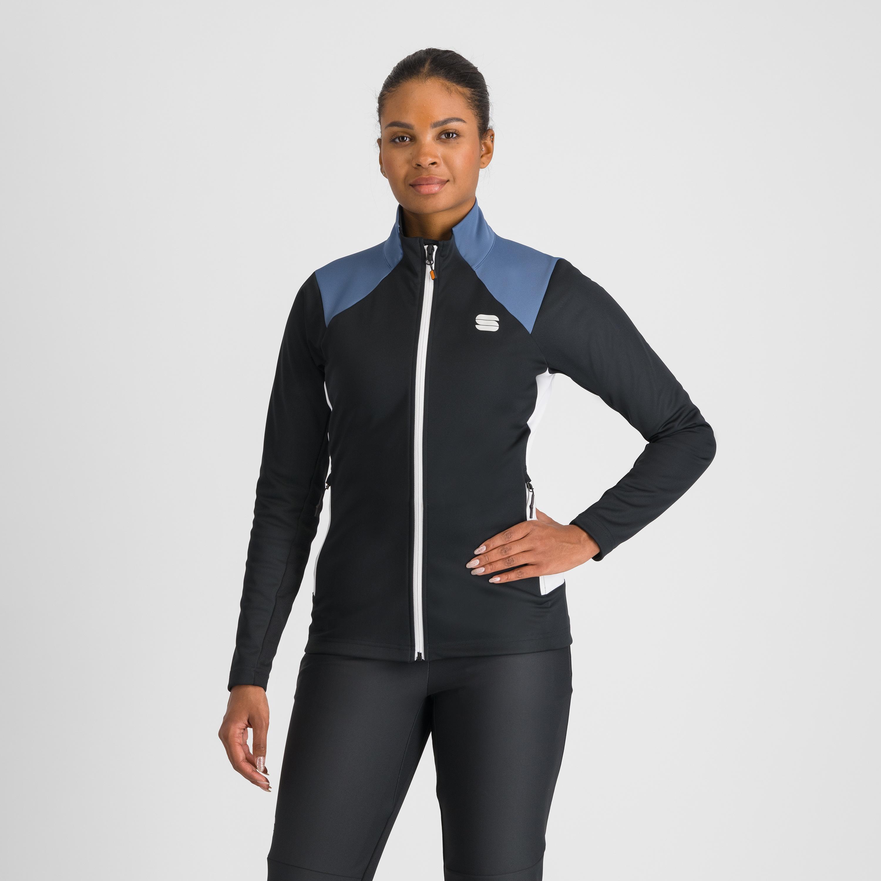Squadra w jacket - black/natural gray - sportful