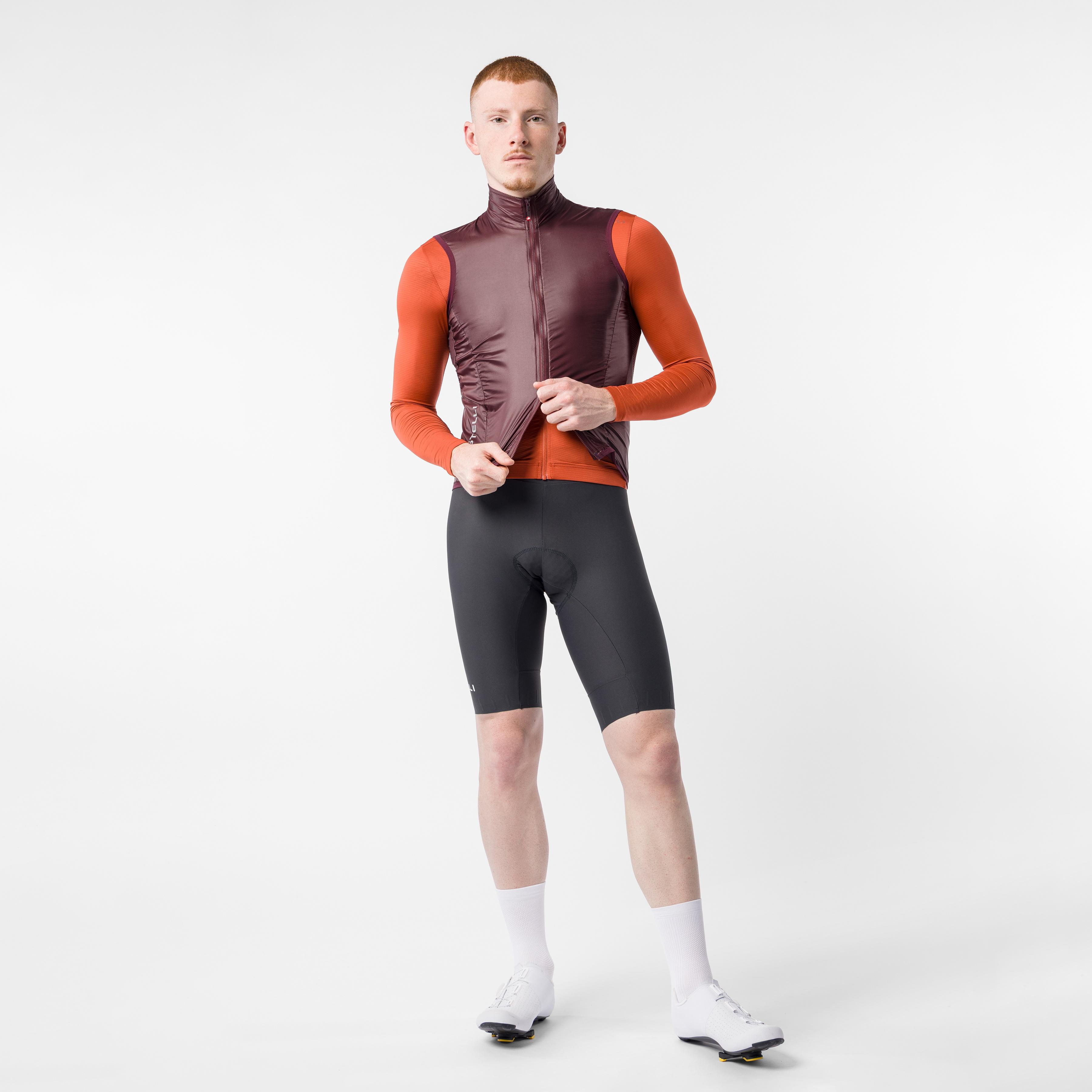 Aria 2 vest - deep bordeaux - castelli