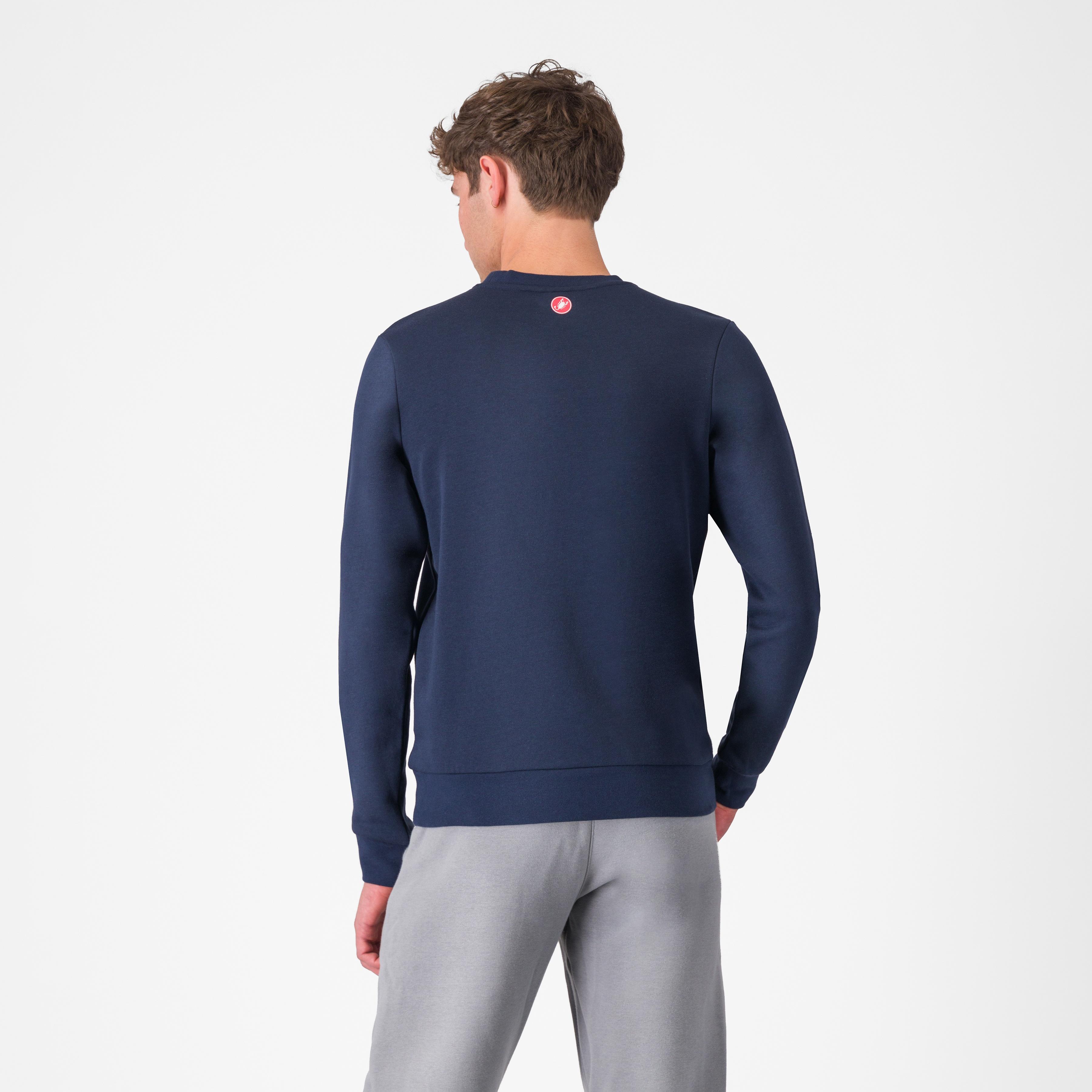 Classico sweatshirt - belgian blue - castelli
