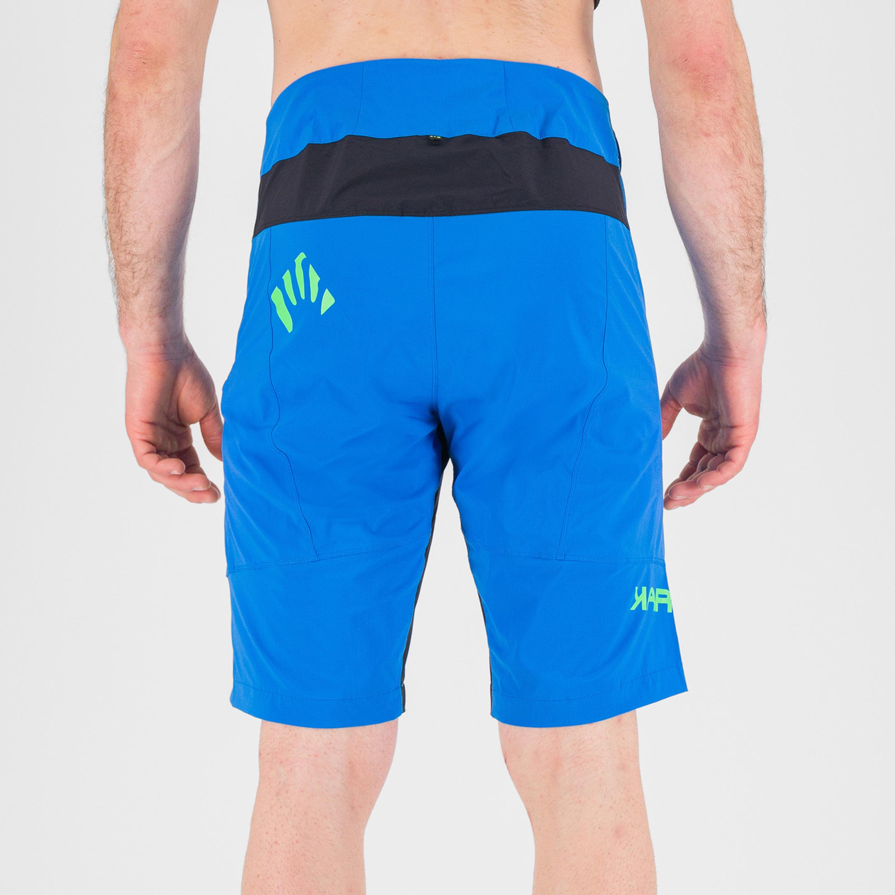 Val viola short - indigo b./black/green fluo - karpos
