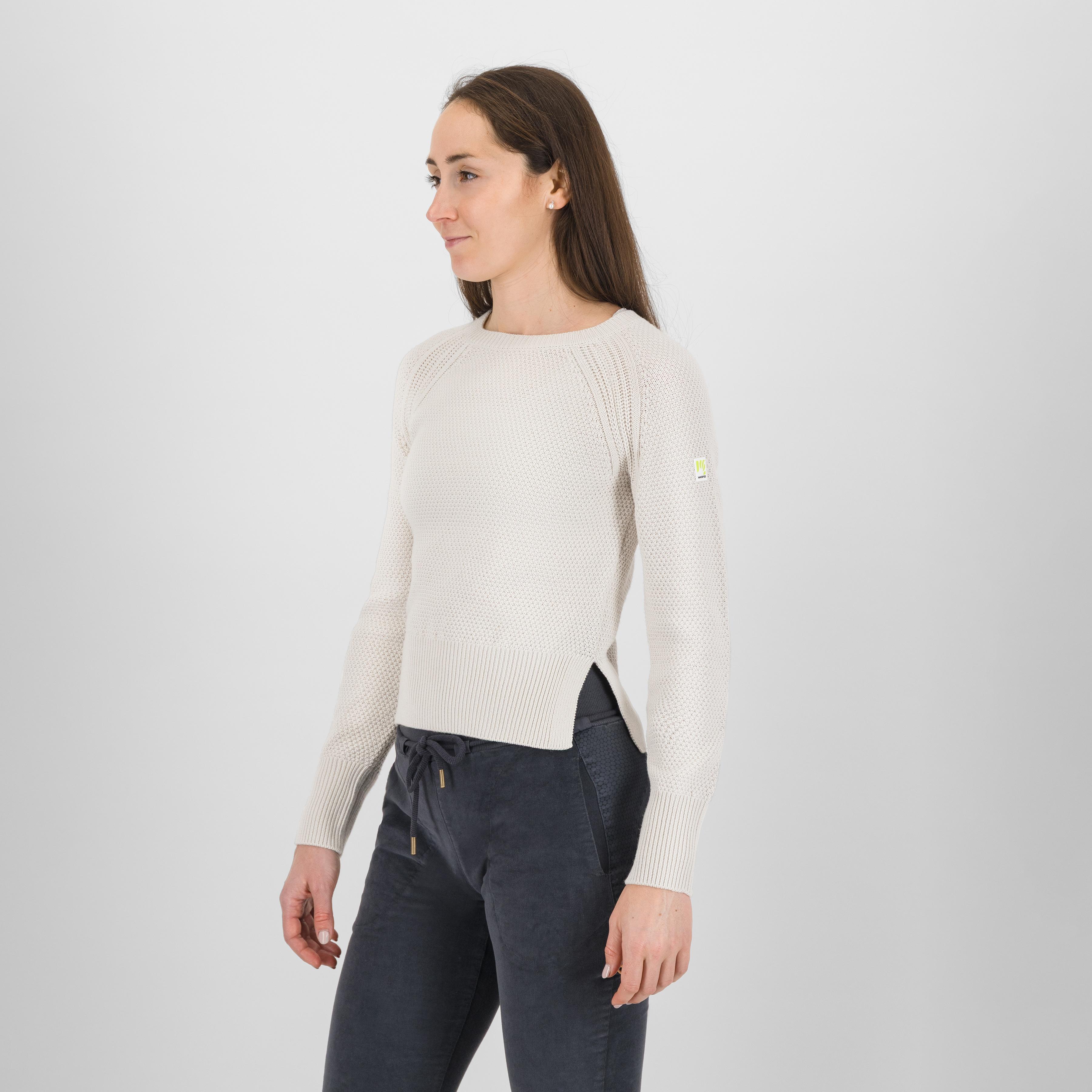 Ermellino w crewneck sweater - vaporous gray - karpos
