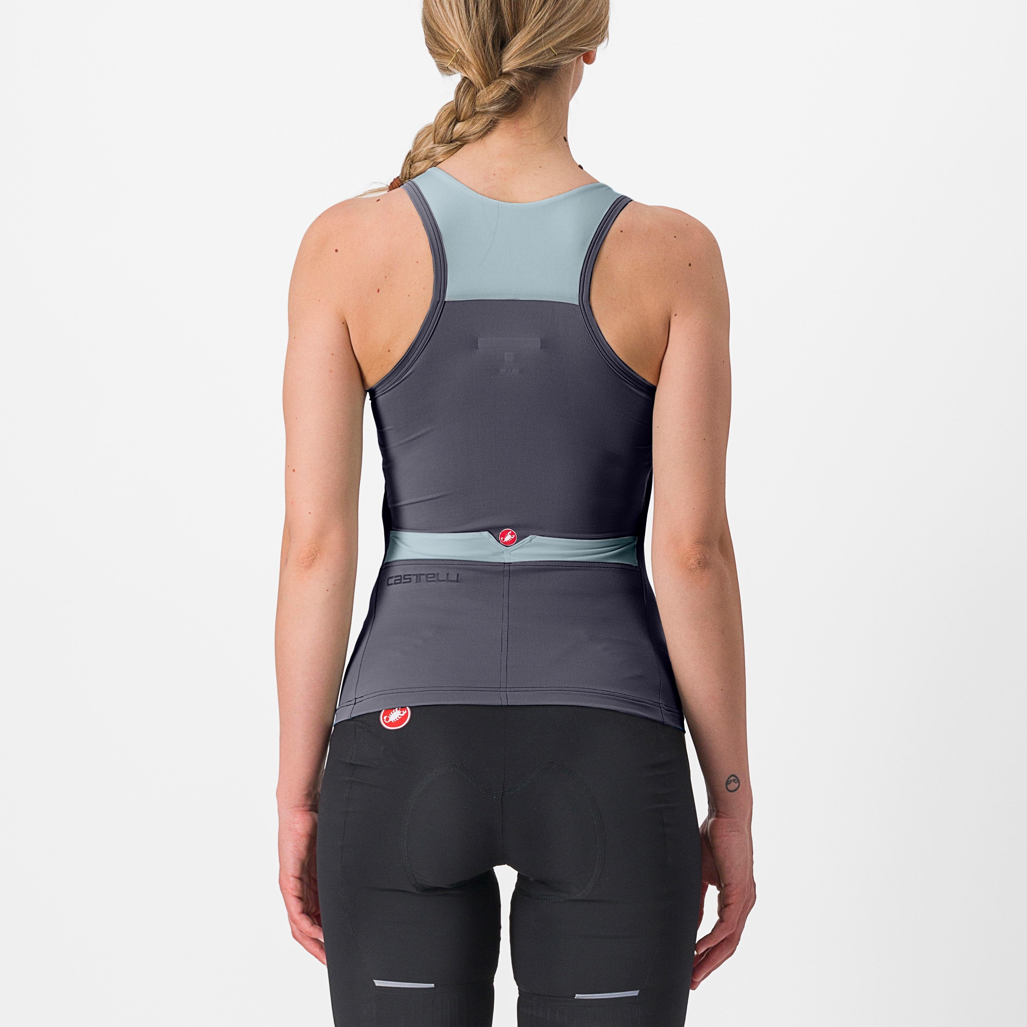 Solaris top - twilight blue/winter sky - castelli