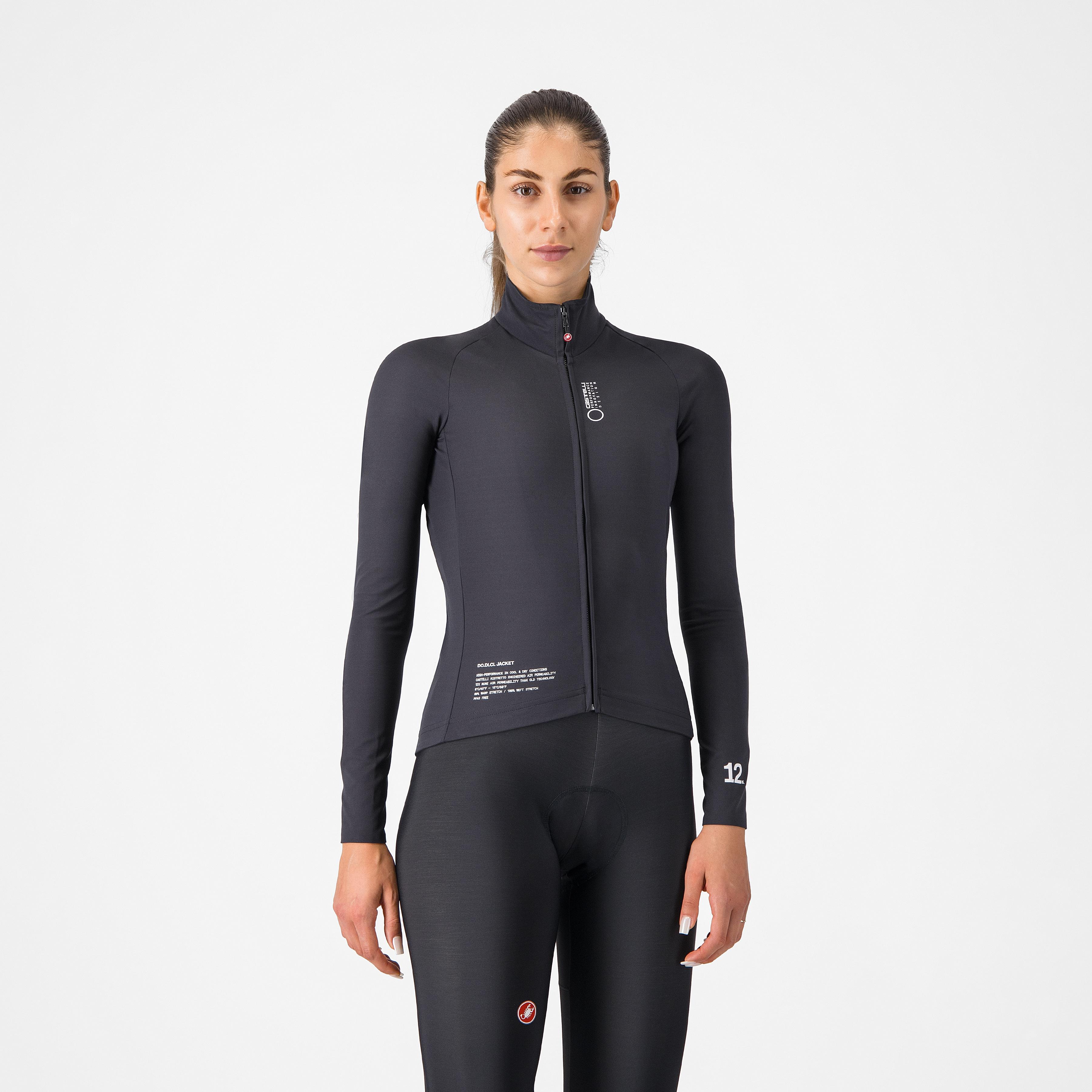 Do,di,ci, w jacket - light black - castelli