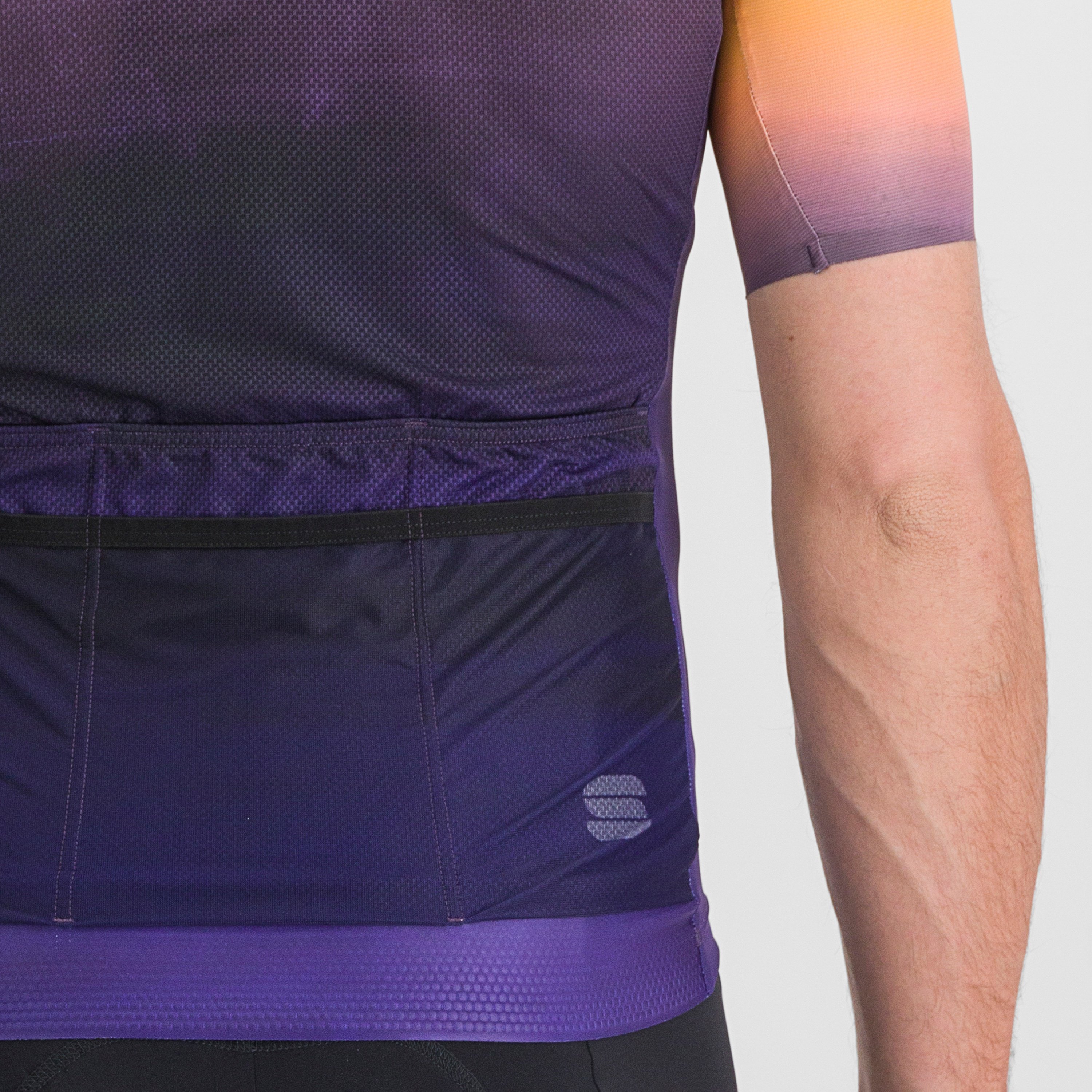 Flow supergiara jersey - nightshade dark gold - sportful