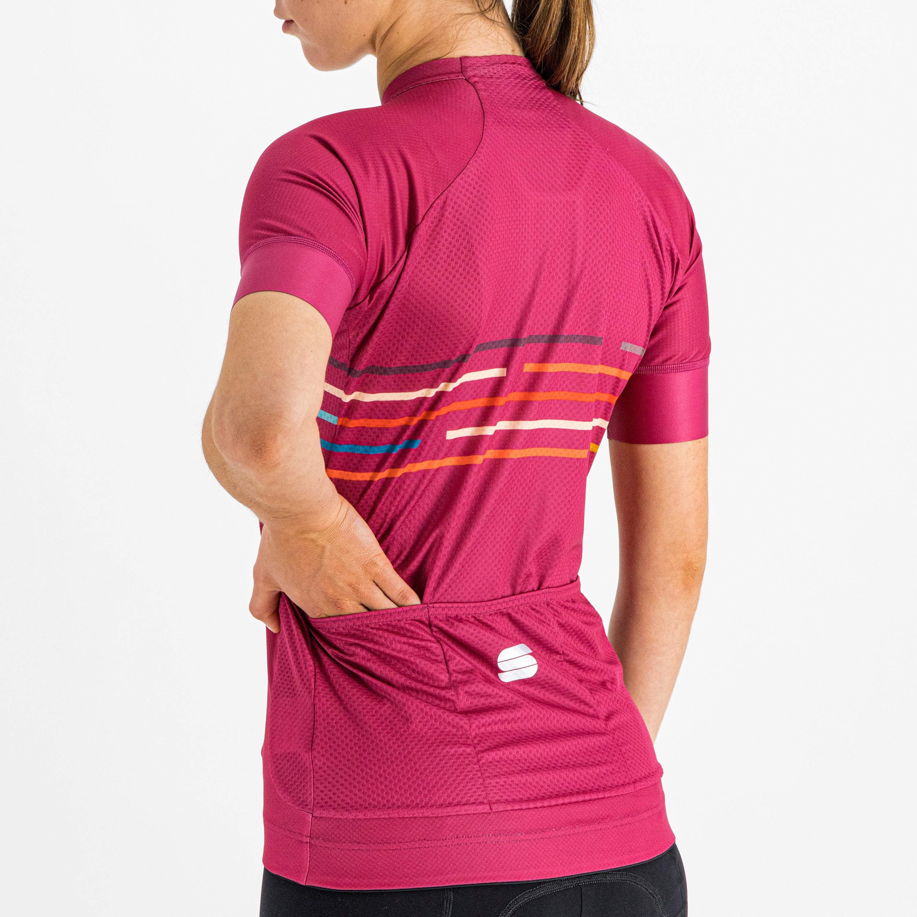 Vélodrome w short sleeve jersey - cyclamen - sportful