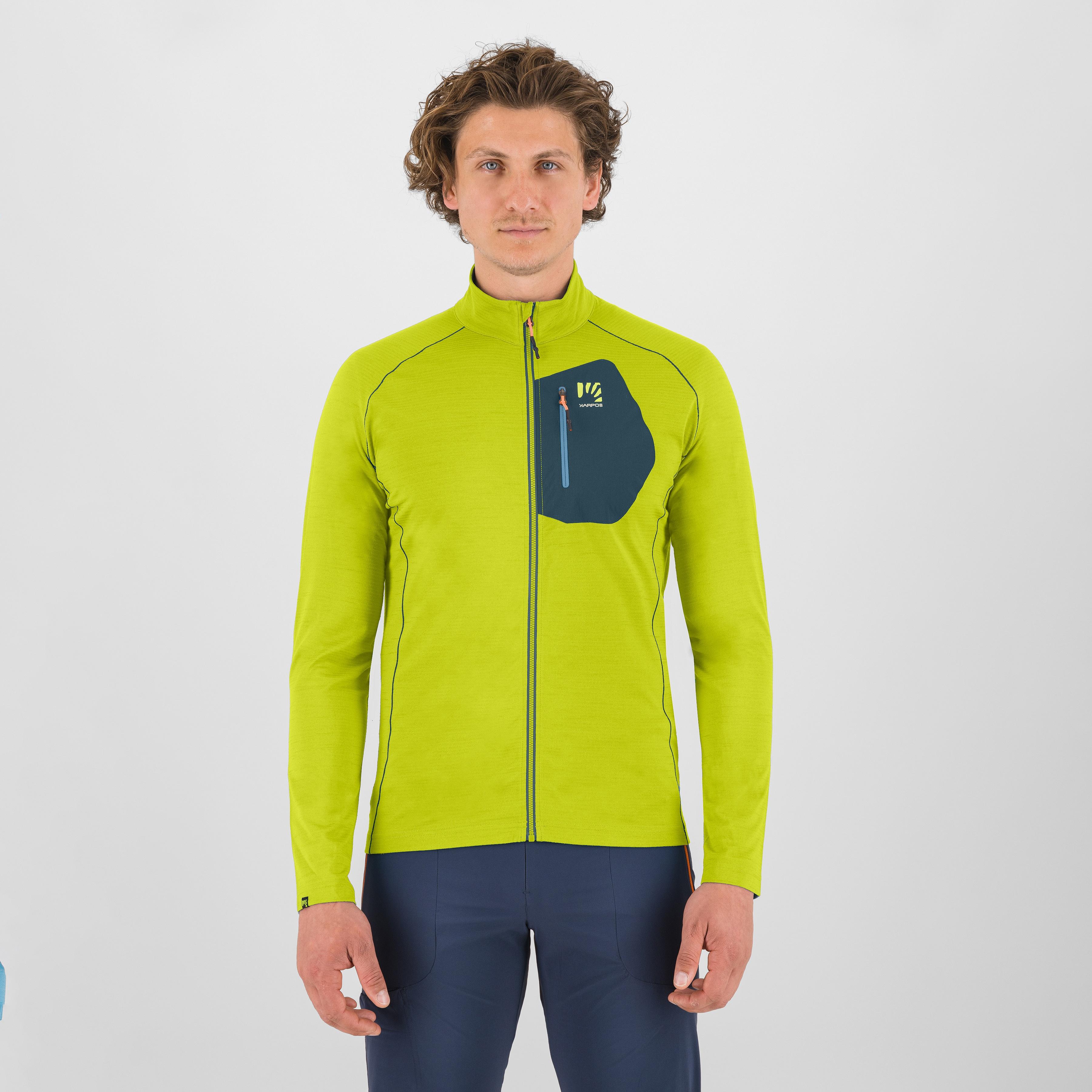 Pomedes tech full-zip fleece - primrose - karpos