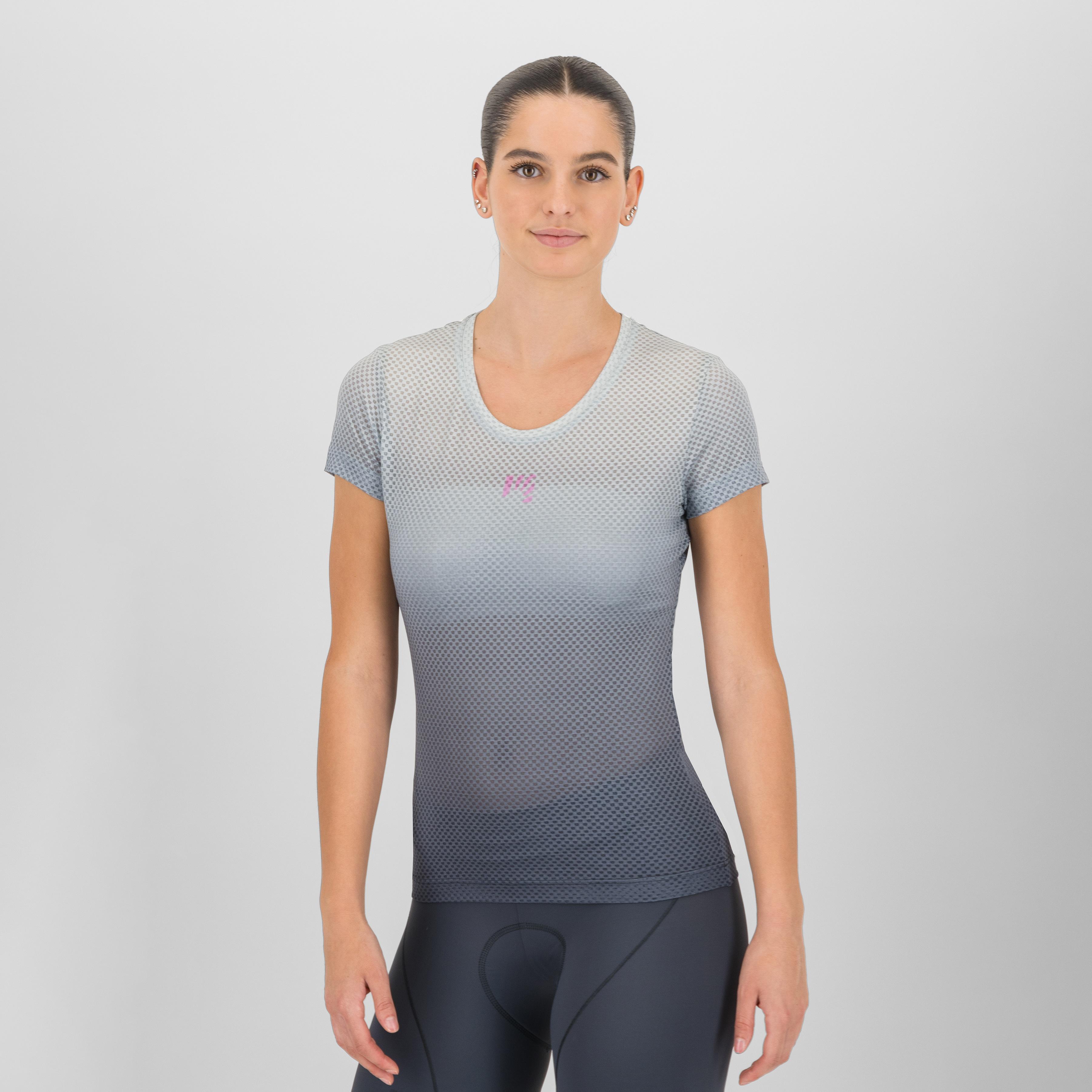 Verve mesh w t-shirt - ombre blue/mist - karpos
