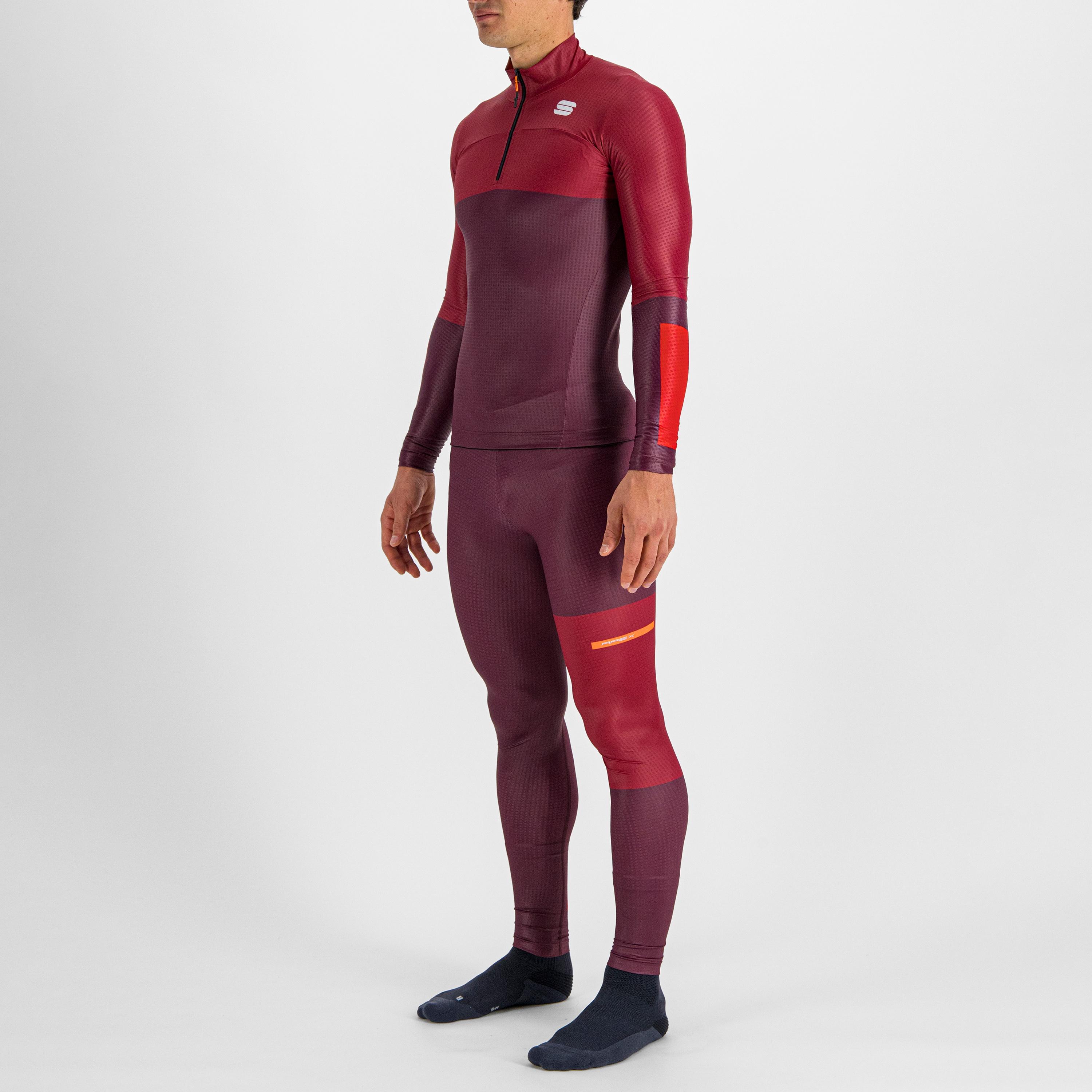 Apex jersey - red wine / red rumba - sportful