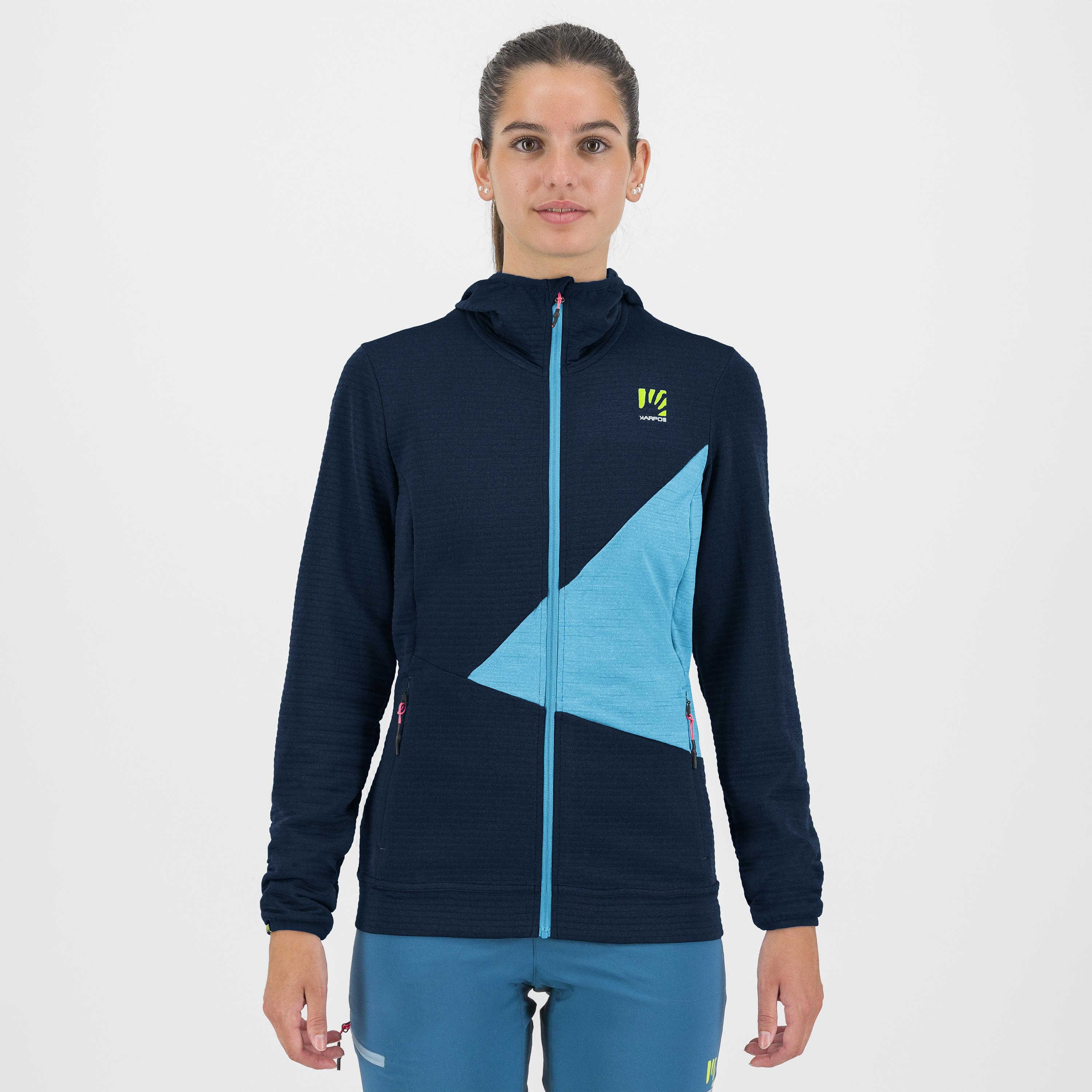 Nuvolau w fleece - sky captain/blue atoll - karpos