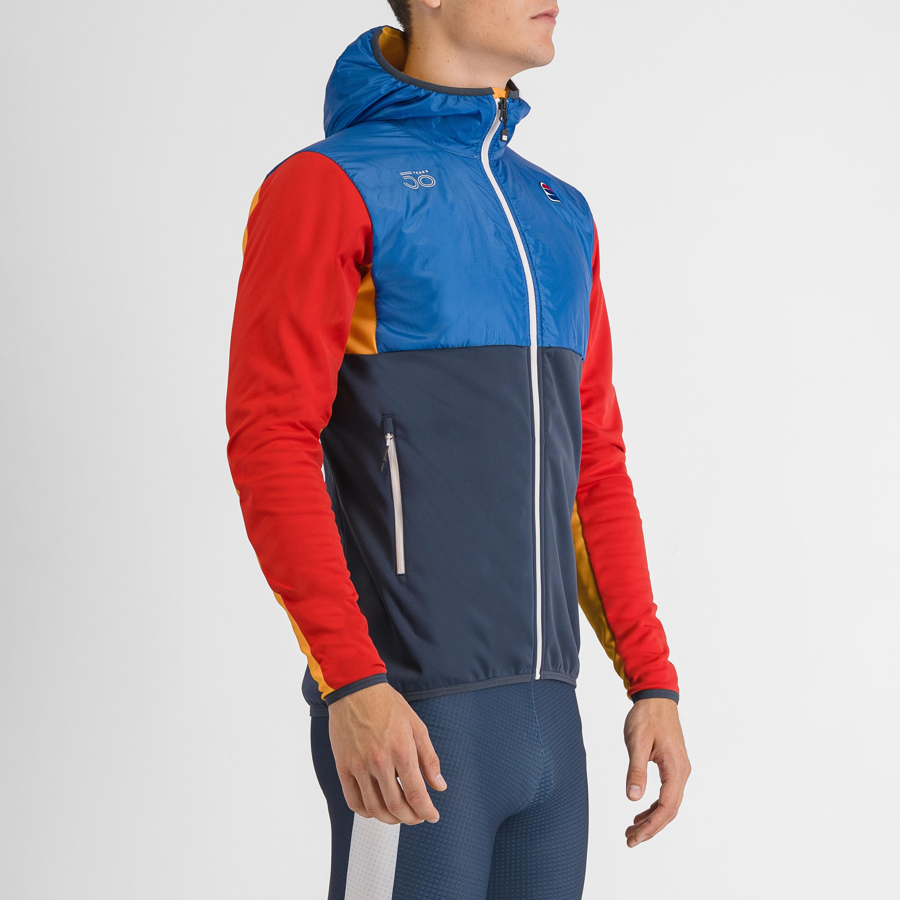 Anima rythmo jacket - blue denim/galaxy blue - sportful