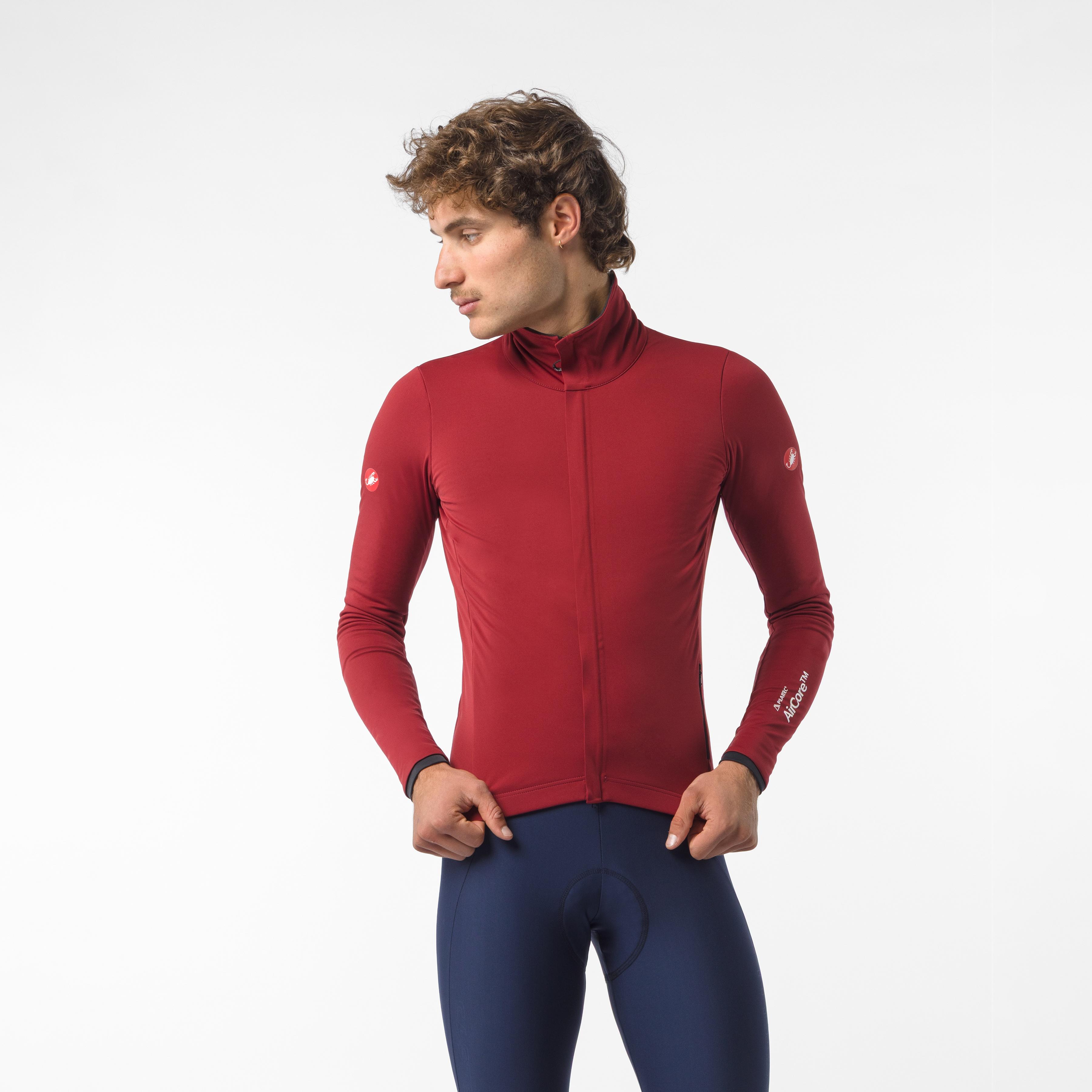 Alpha 150 jacket - garnet/black - castelli