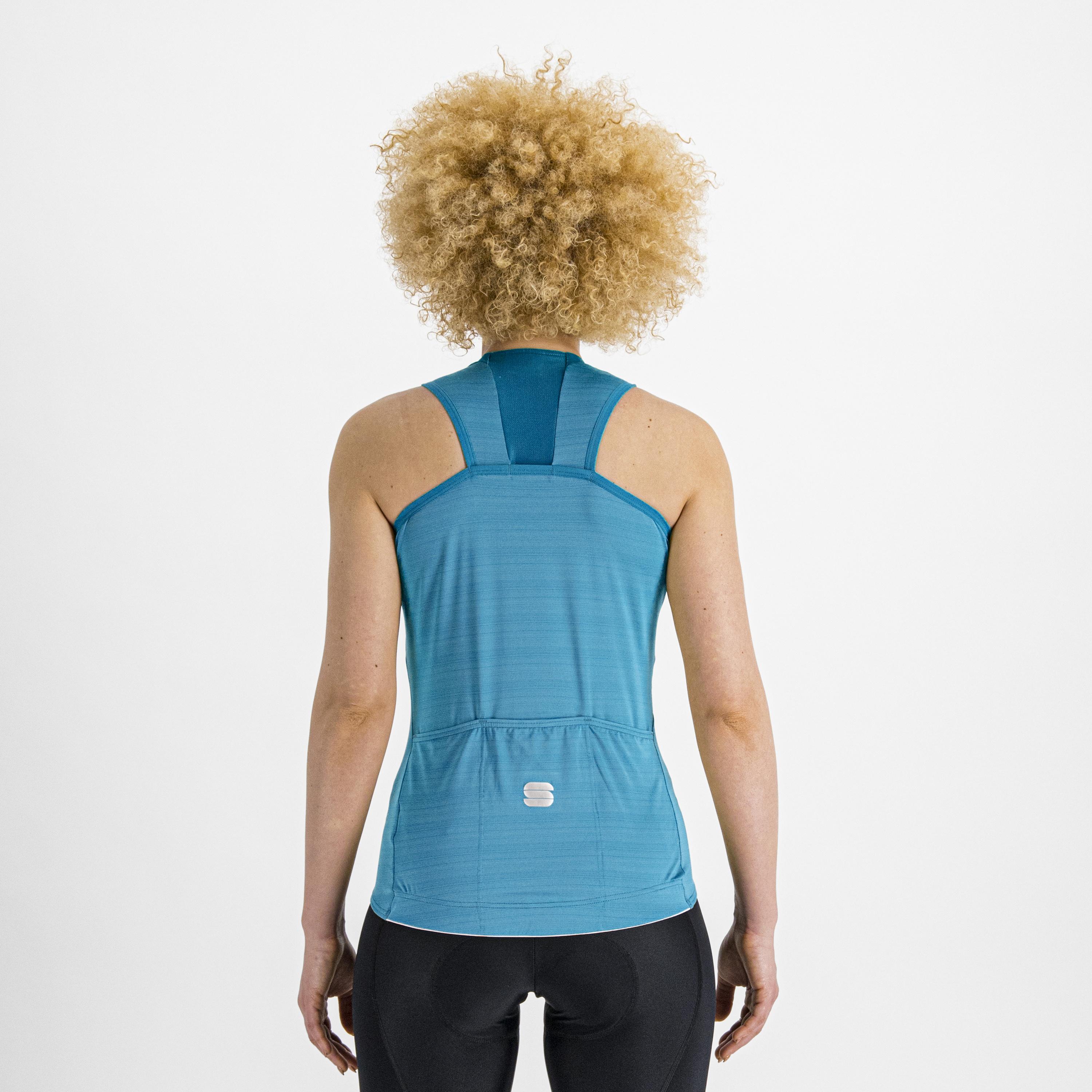 Kelly w sleeveless jersey - berry blue - sportful