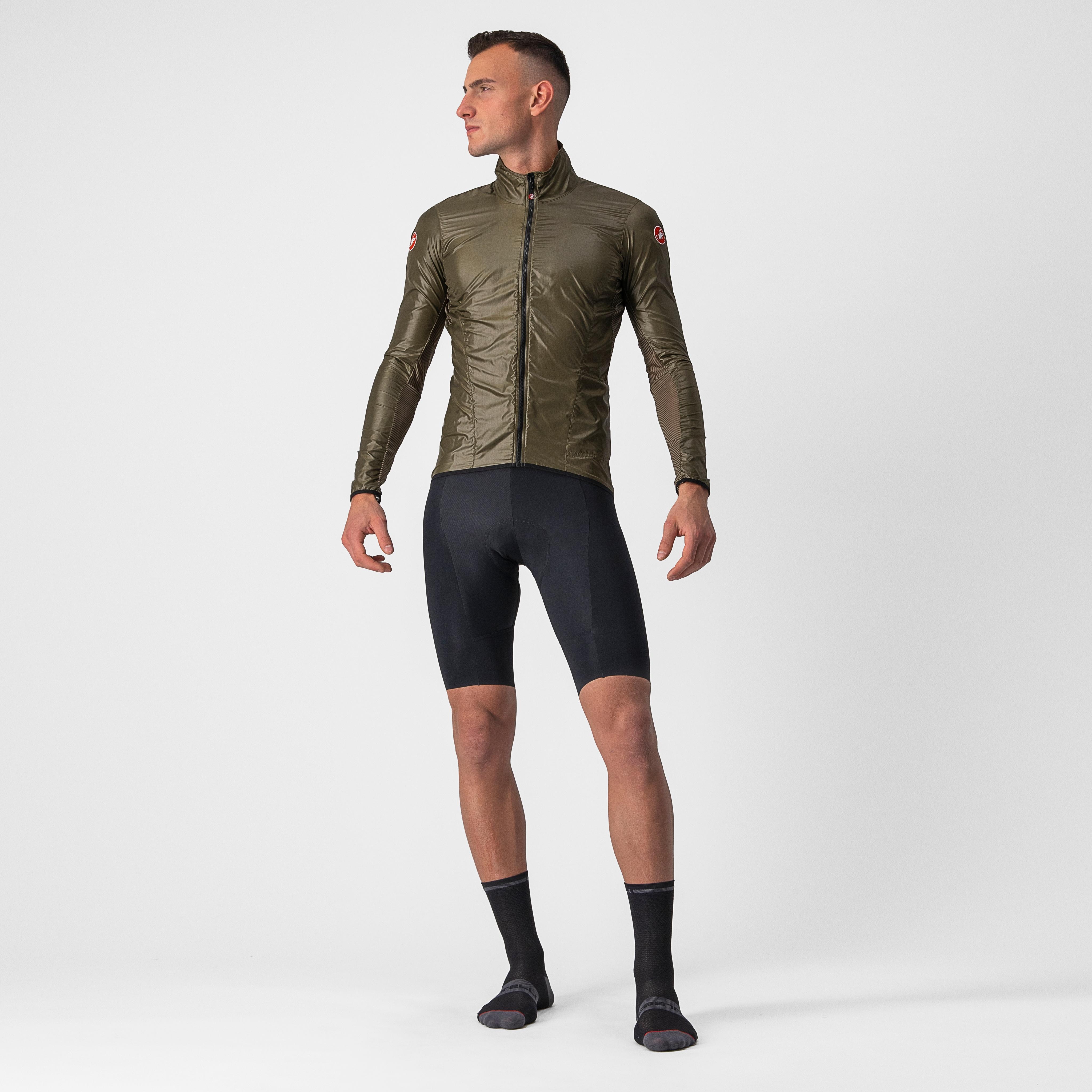 Aria shell jacket - moss brown - castelli