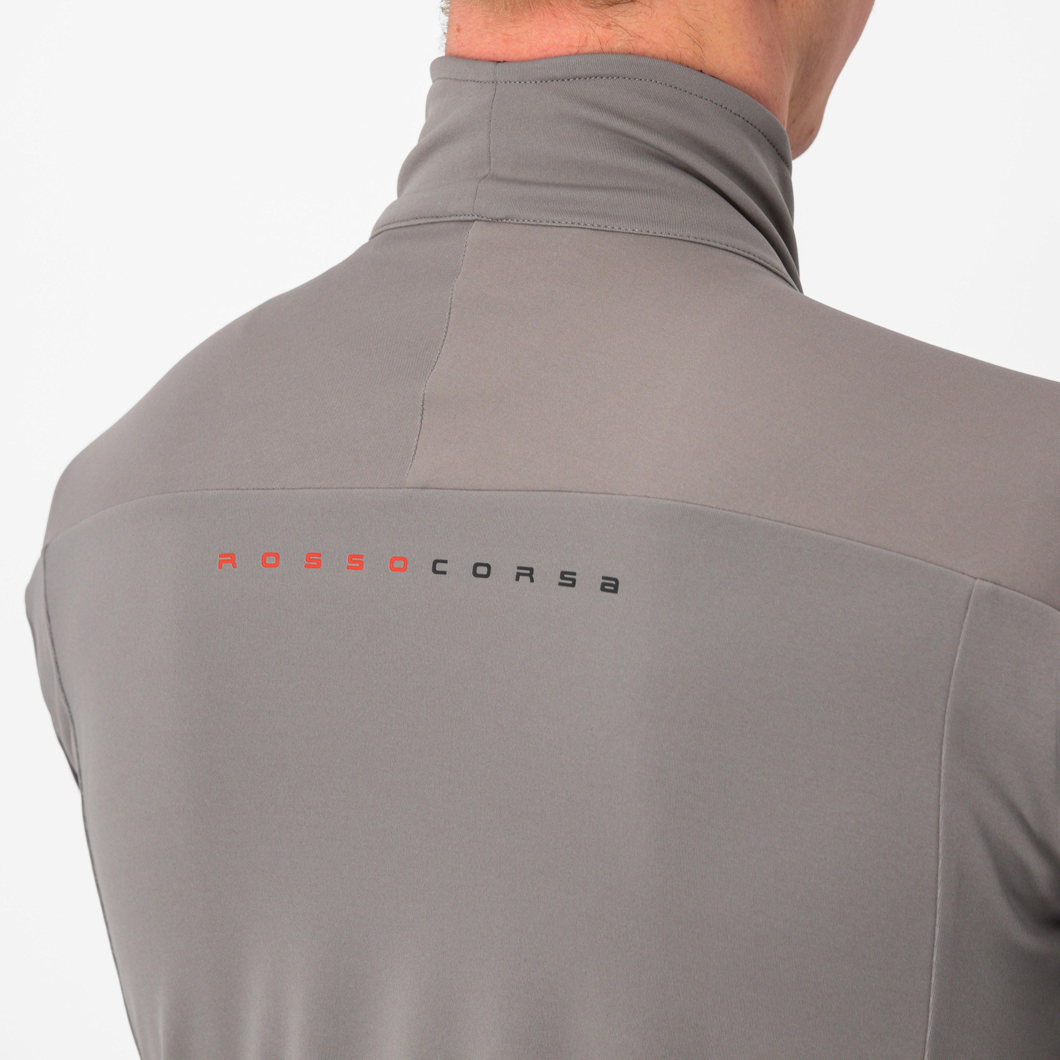 Perfetto ros 2 jacket - nickel gray/travertine gray - castelli